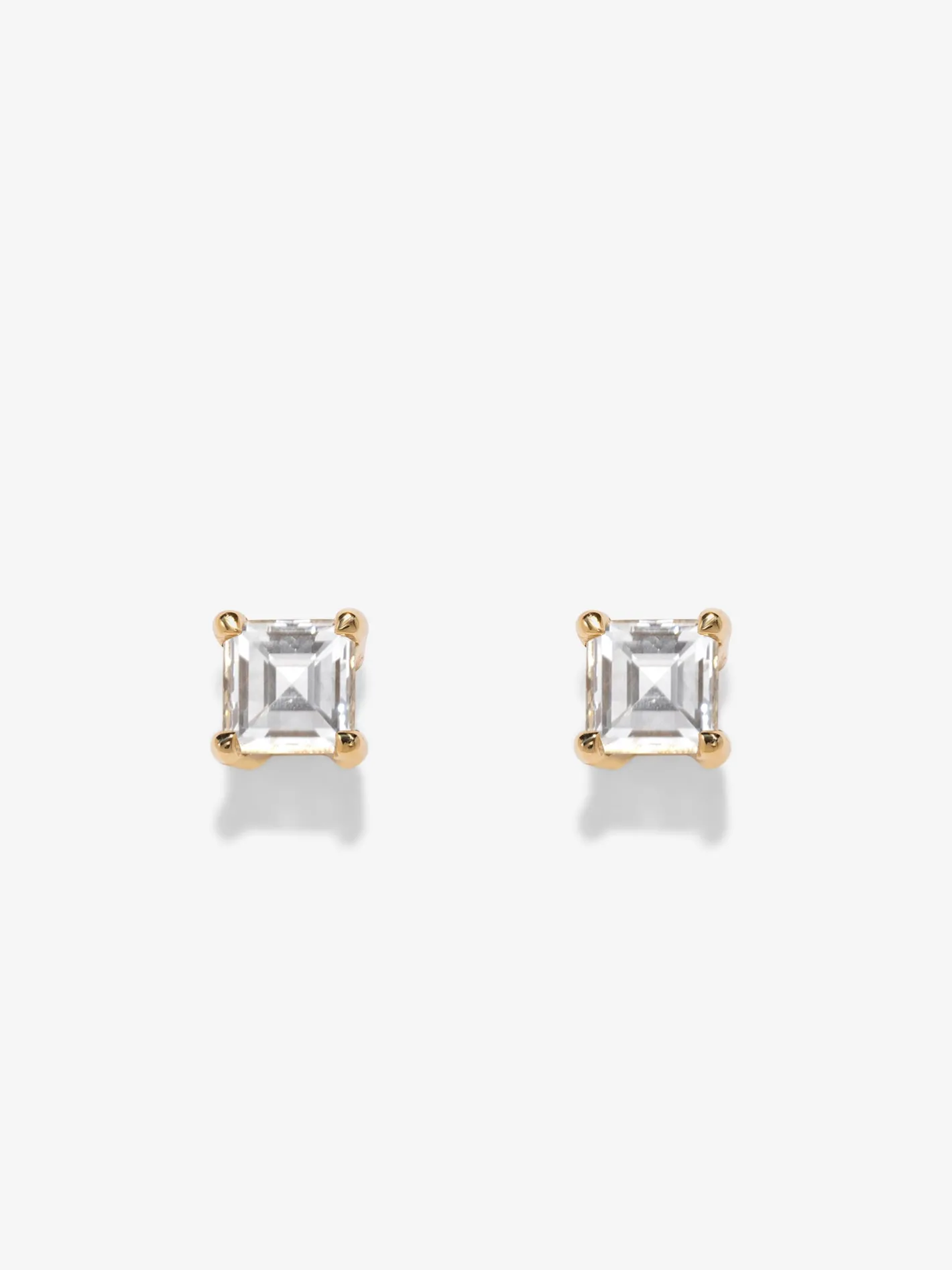 Allure Large Carre Studs<AZLEE Jewelry Store