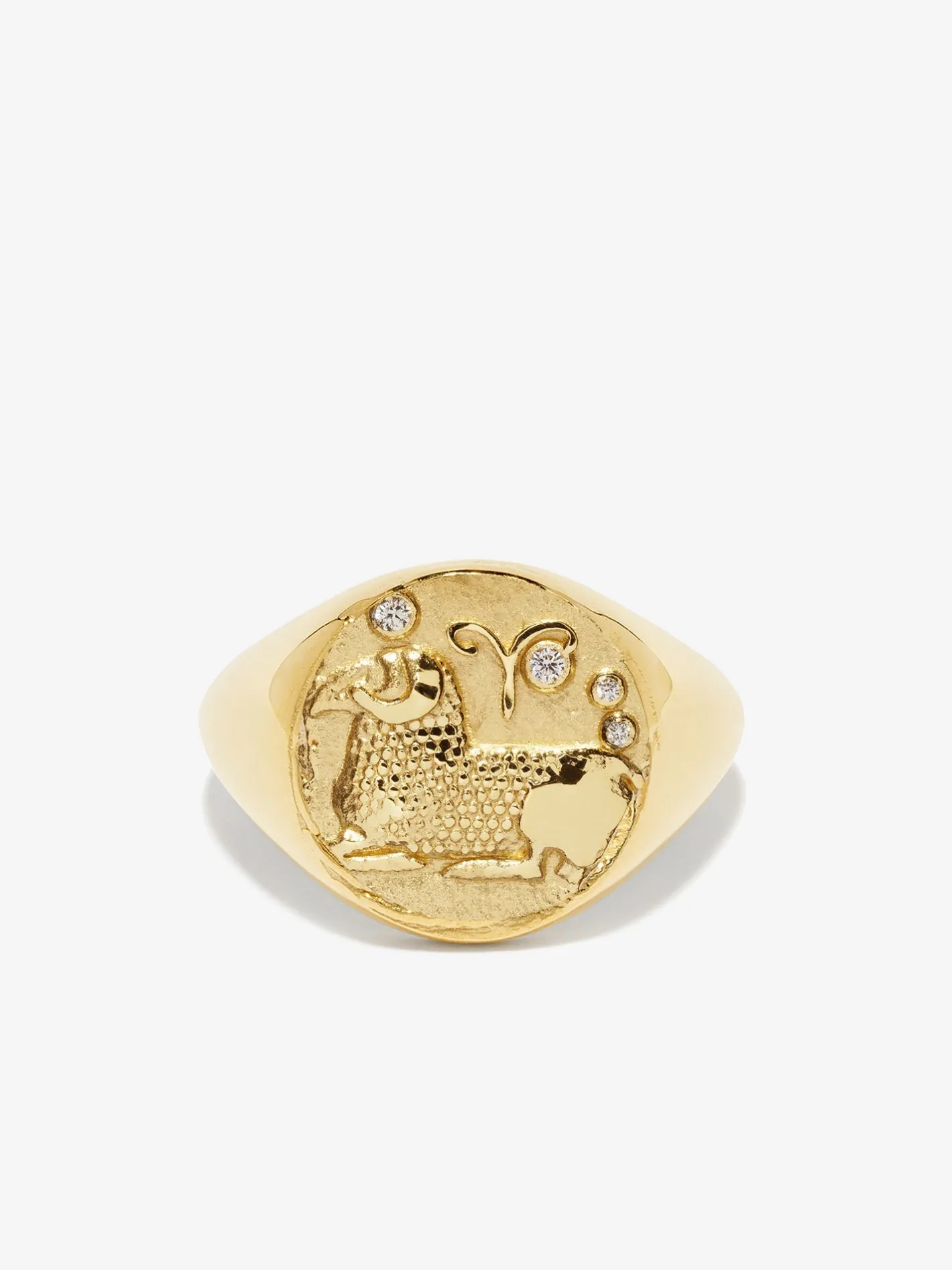 Aries Signet Ring<AZLEE Jewelry Store