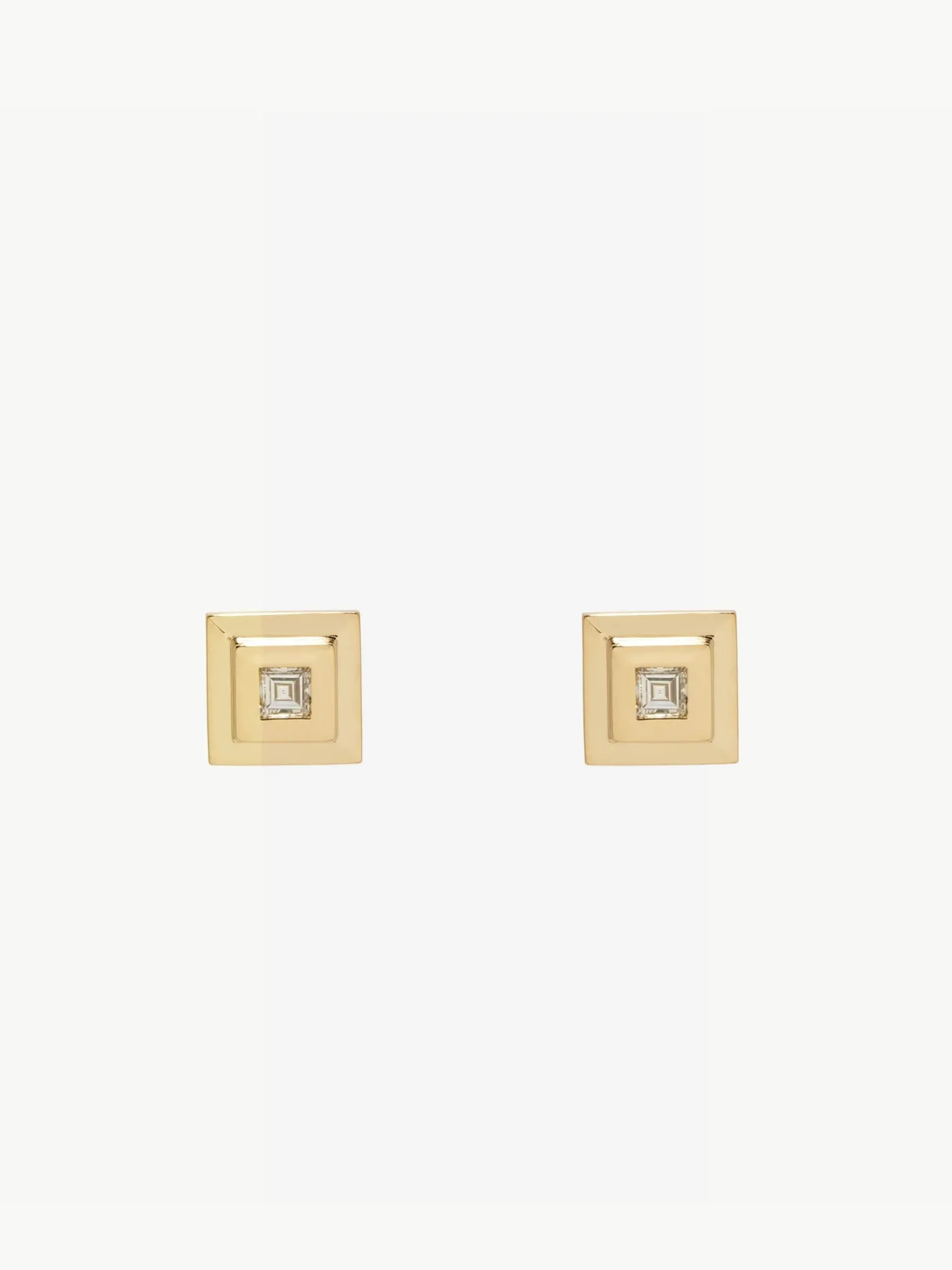 Carre Diamond Staircase Studs<AZLEE Jewelry Hot