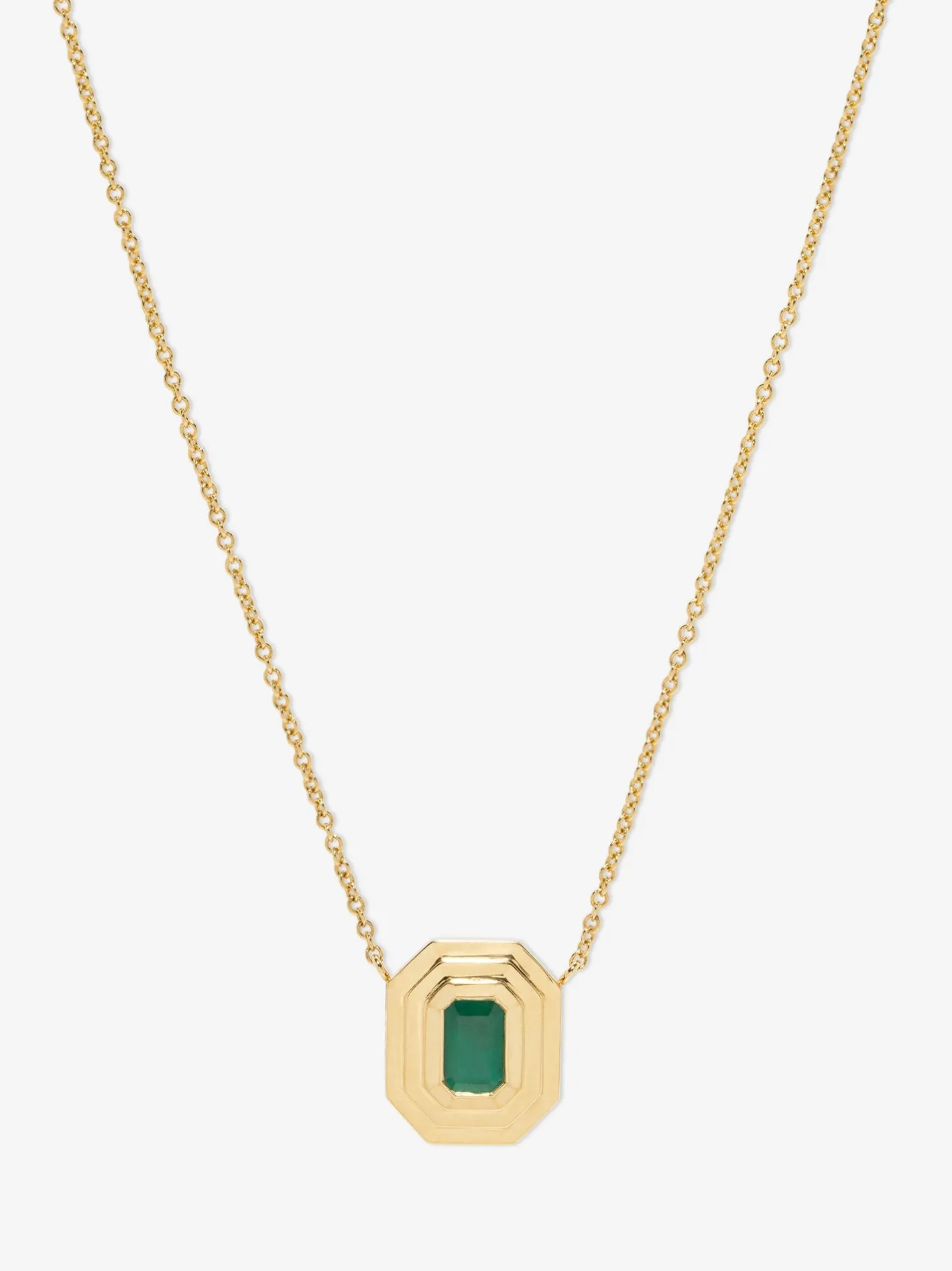 Emerald Staircase Necklace<AZLEE Jewelry Discount