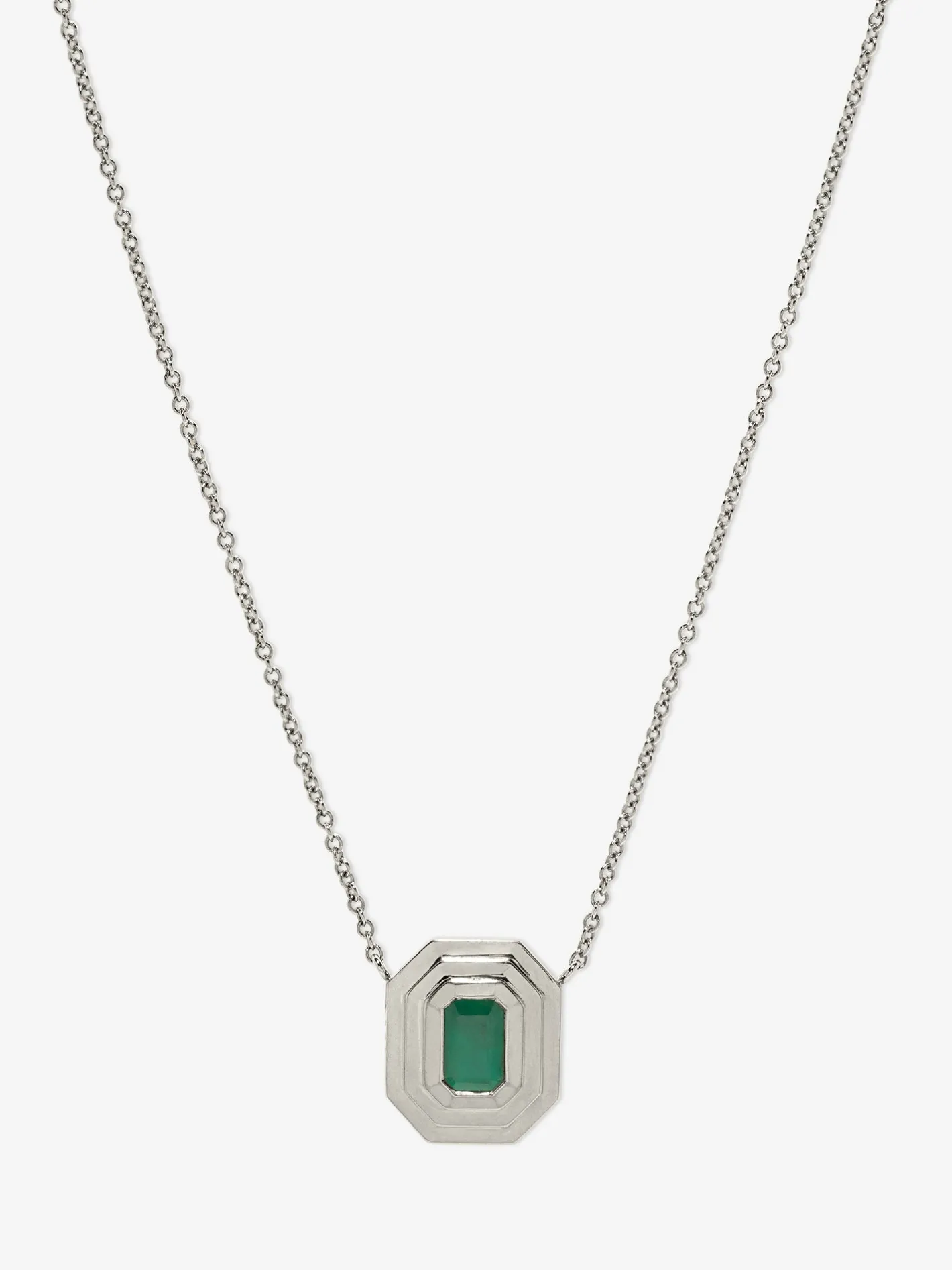 Emerald Staircase Necklace<AZLEE Jewelry Discount