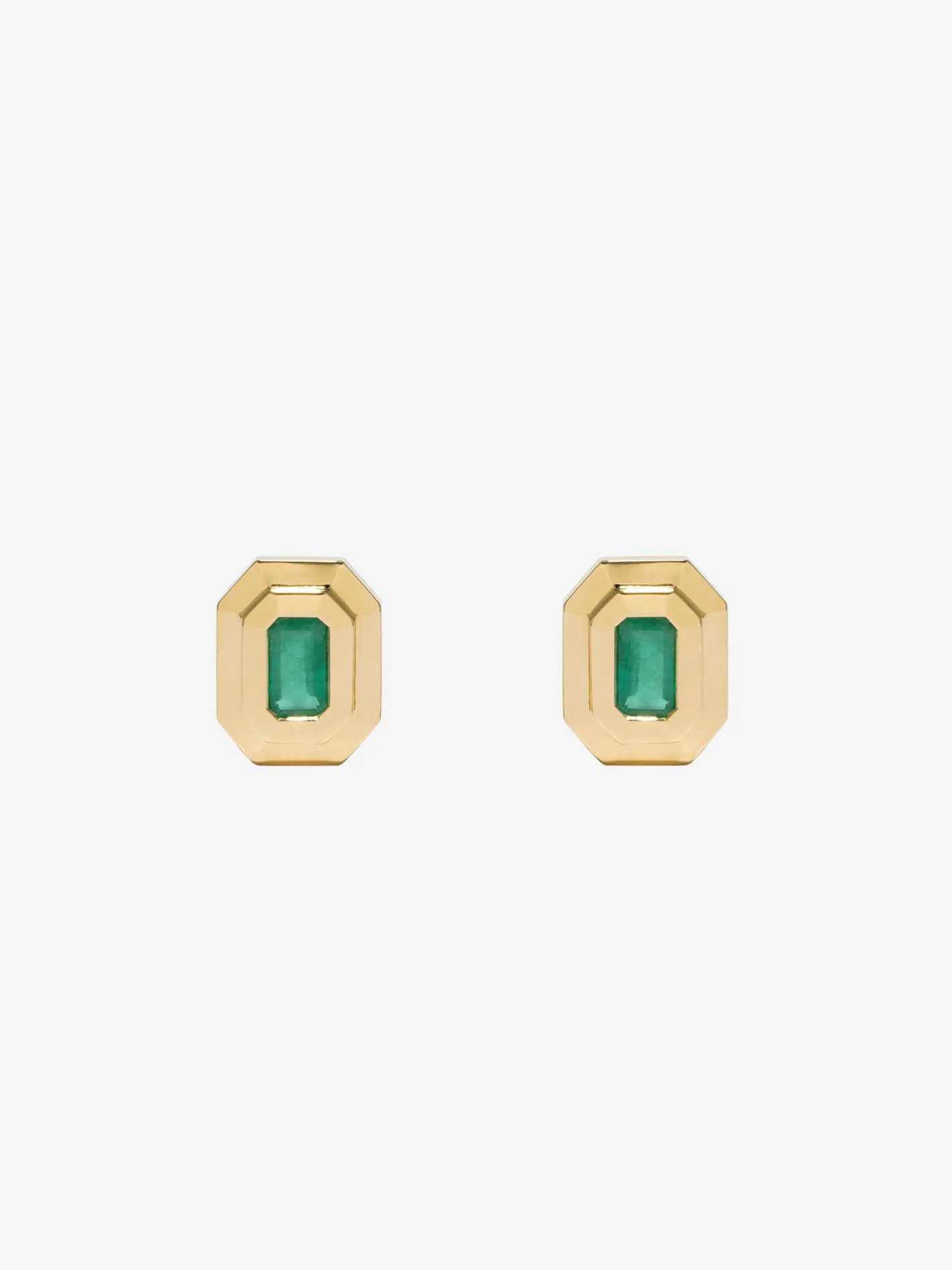 Emerald Staircase Studs<AZLEE Jewelry Cheap