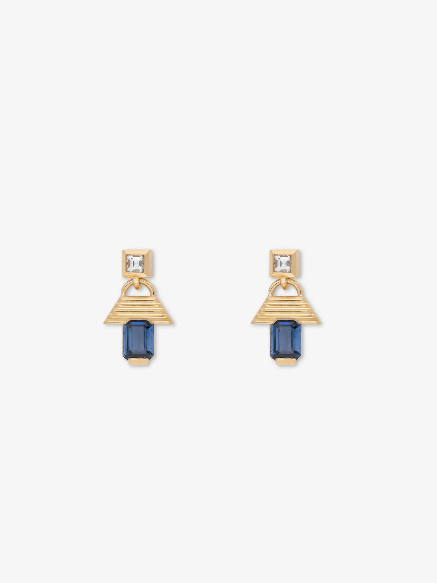 Escalier Large Sapphire Drops<AZLEE Jewelry New