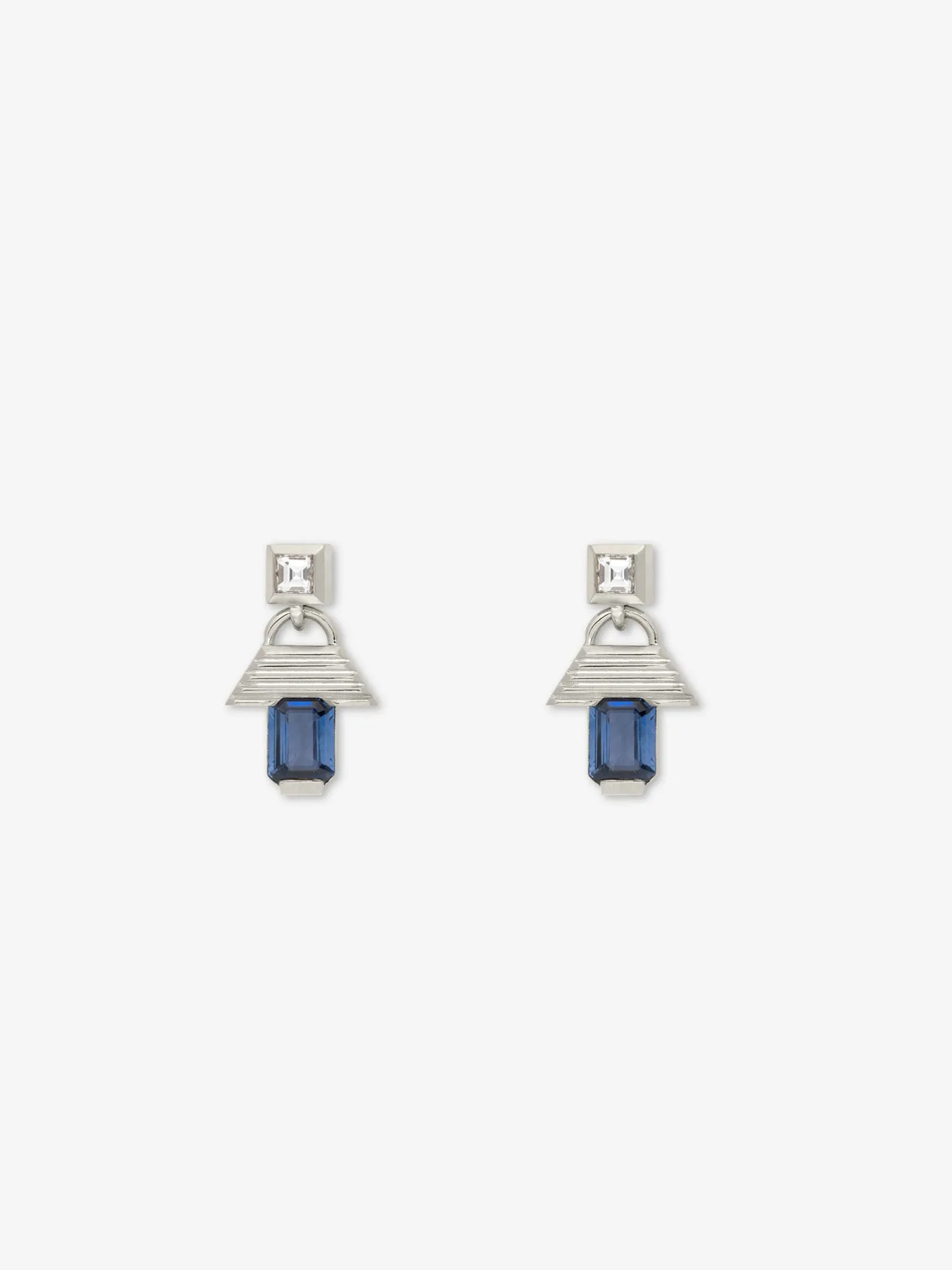 Escalier Large Sapphire Drops<AZLEE Jewelry New