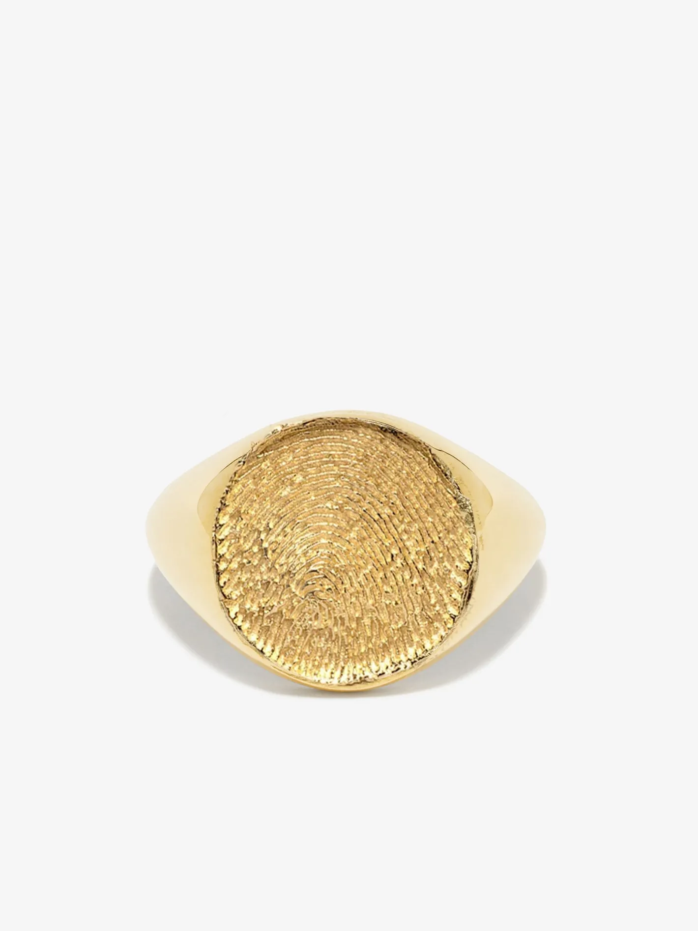 Fingerprint Signet Ring<AZLEE Jewelry Online