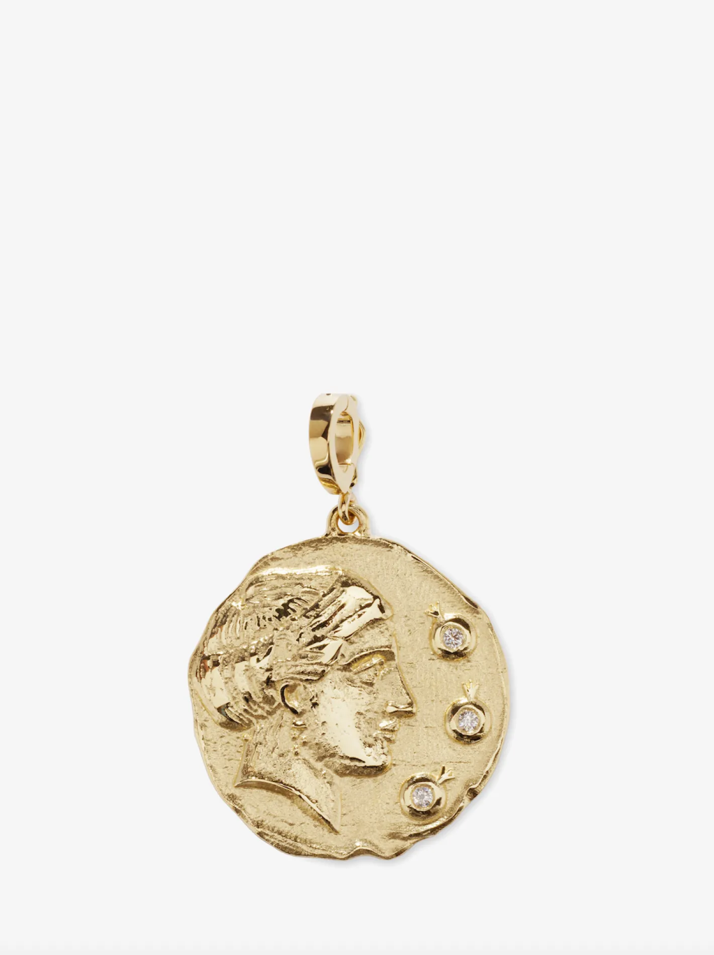 Goddess of Mothers Large Diamond Coin<AZLEE Jewelry Sale