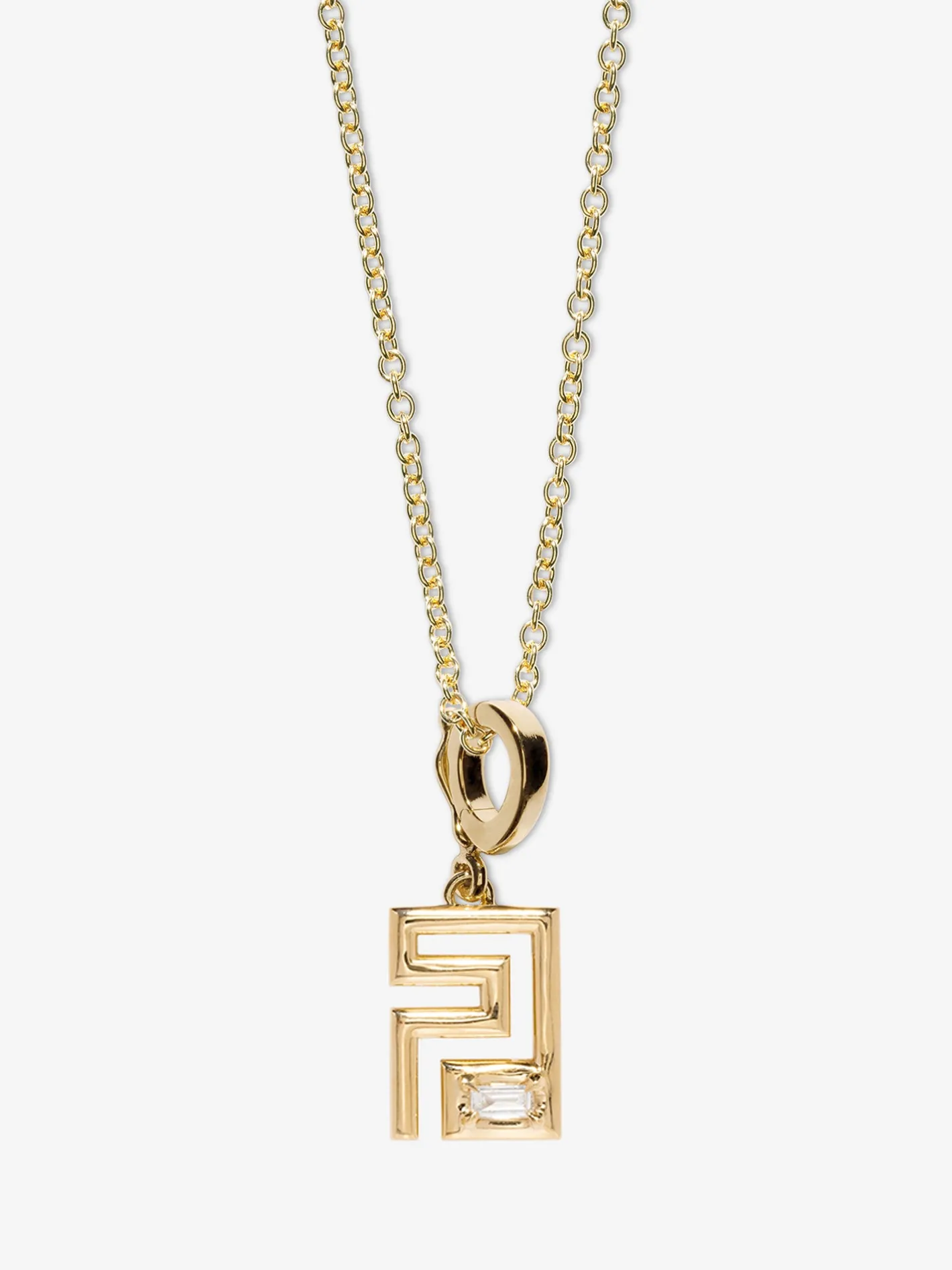 Greek Pattern Diamond Charm<AZLEE Jewelry Best Sale