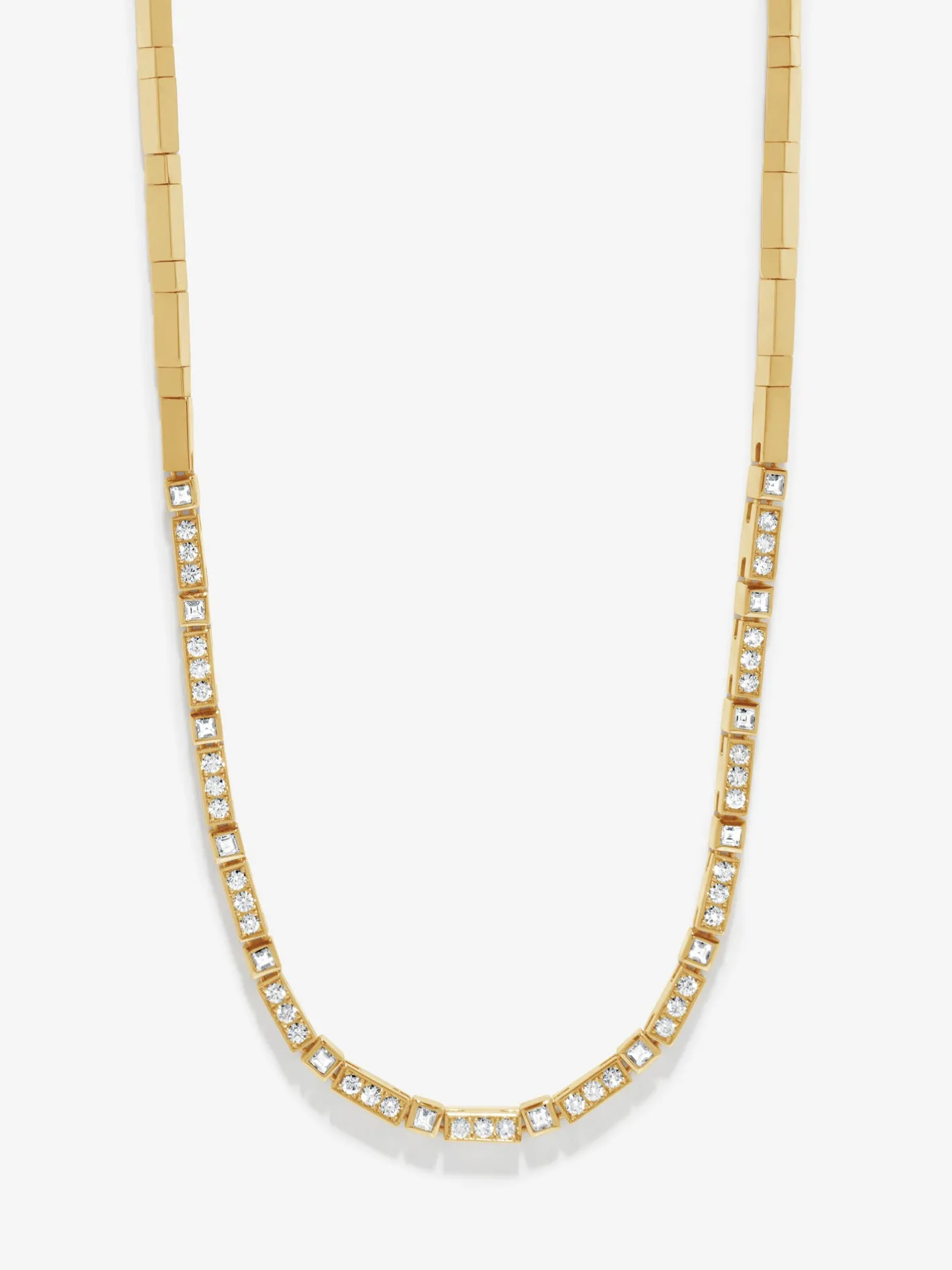 La Nuit Diamond Tennis Necklace<AZLEE Jewelry New