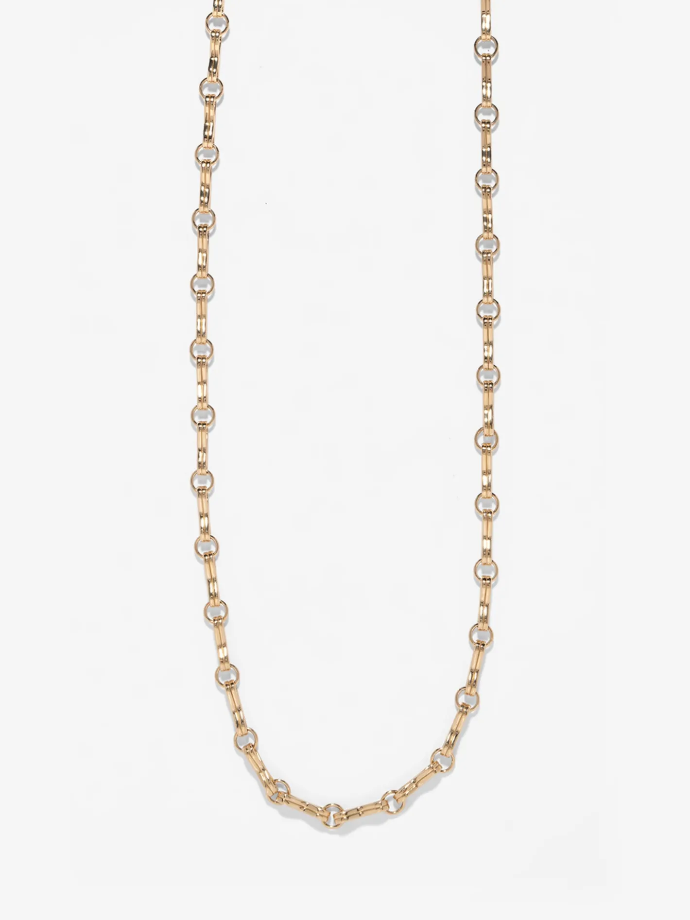 Large Motif Double Link Chain<AZLEE Jewelry Outlet