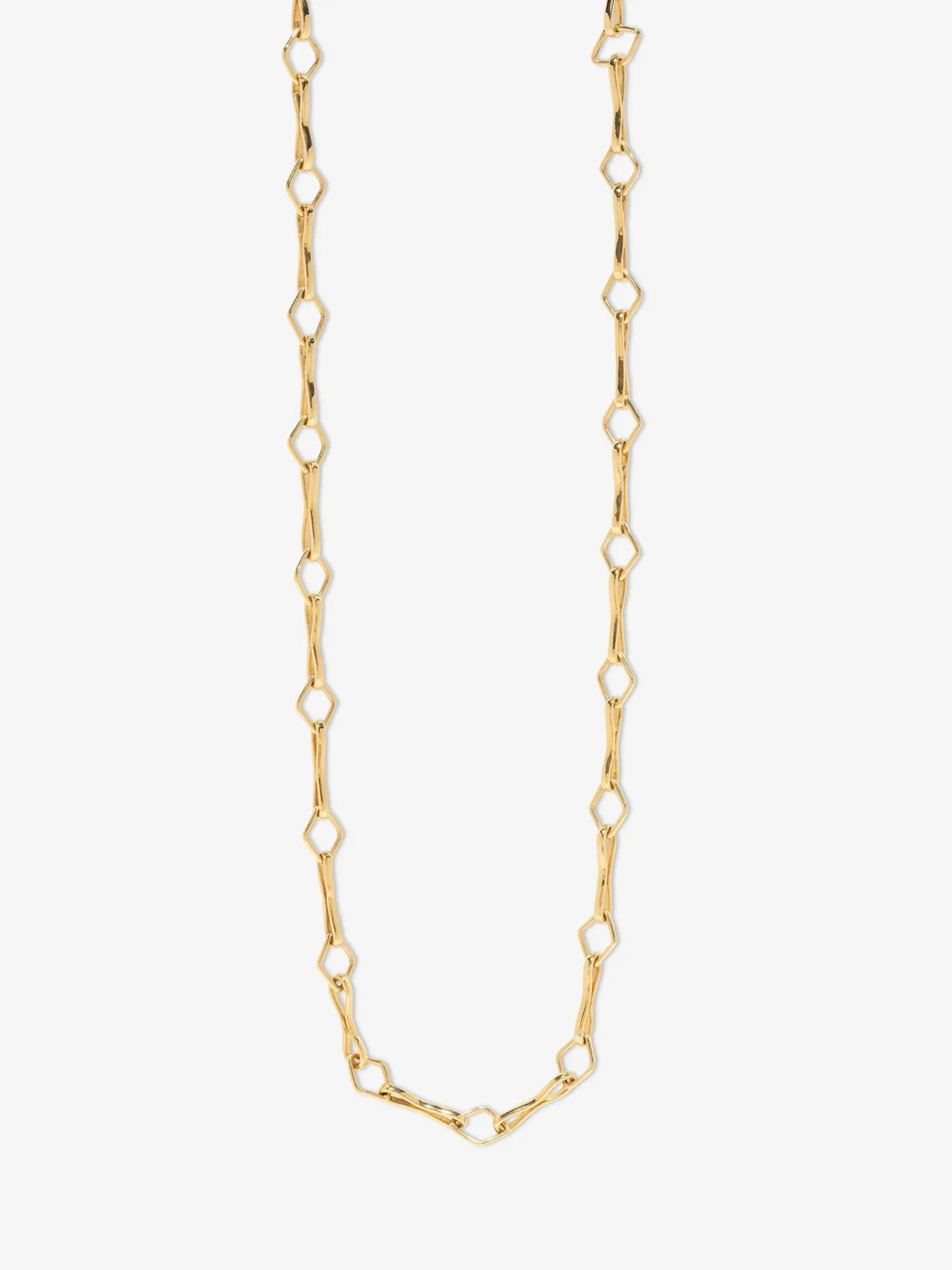 Large Motif Lozenge-Link Chain<AZLEE Jewelry Store