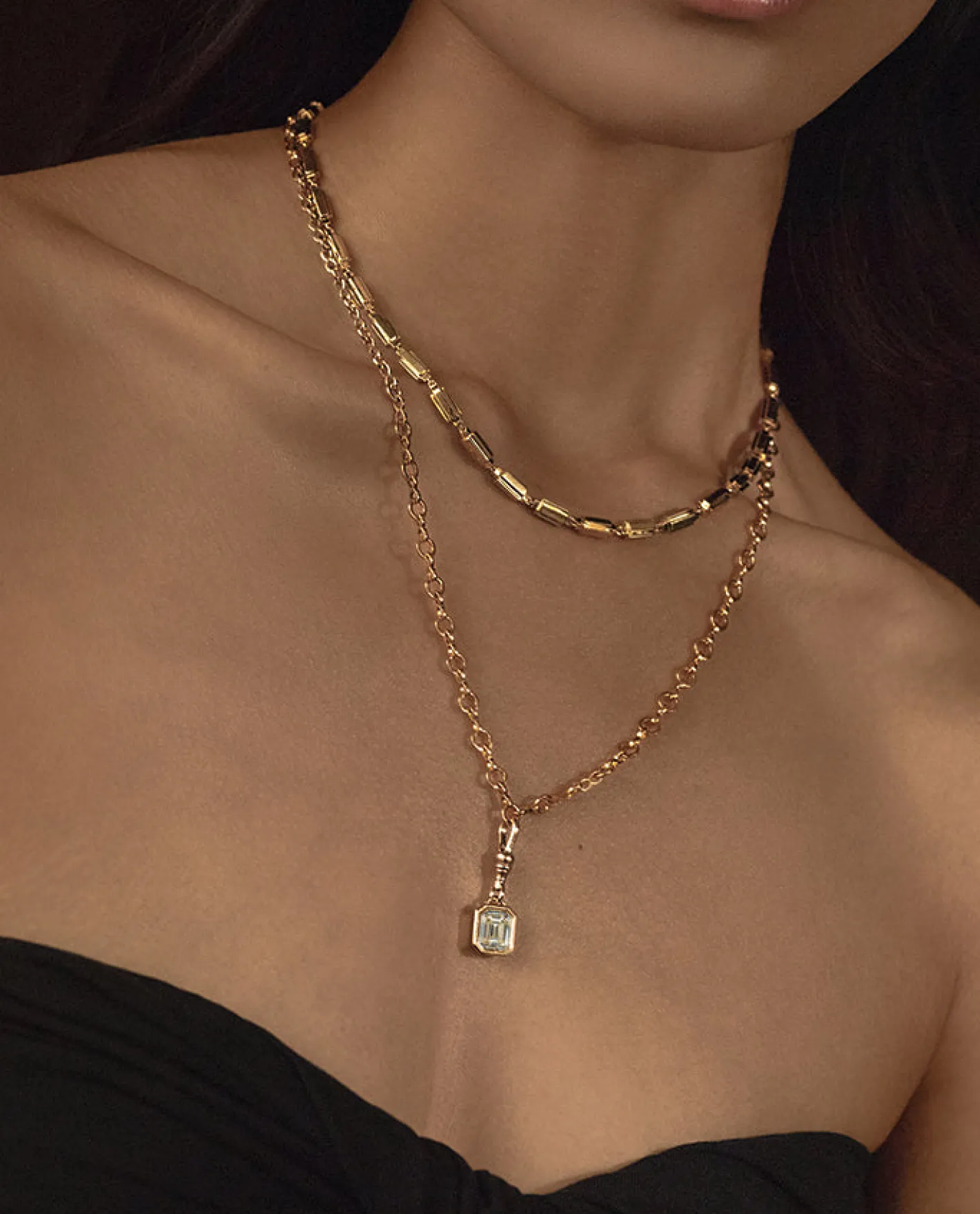 Le Nouveau Yellow Diamond Charm<AZLEE Jewelry Flash Sale