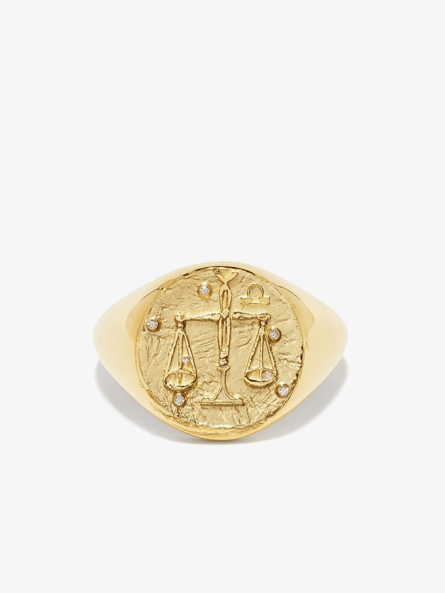 Libra Signet Ring<AZLEE Jewelry Best Sale