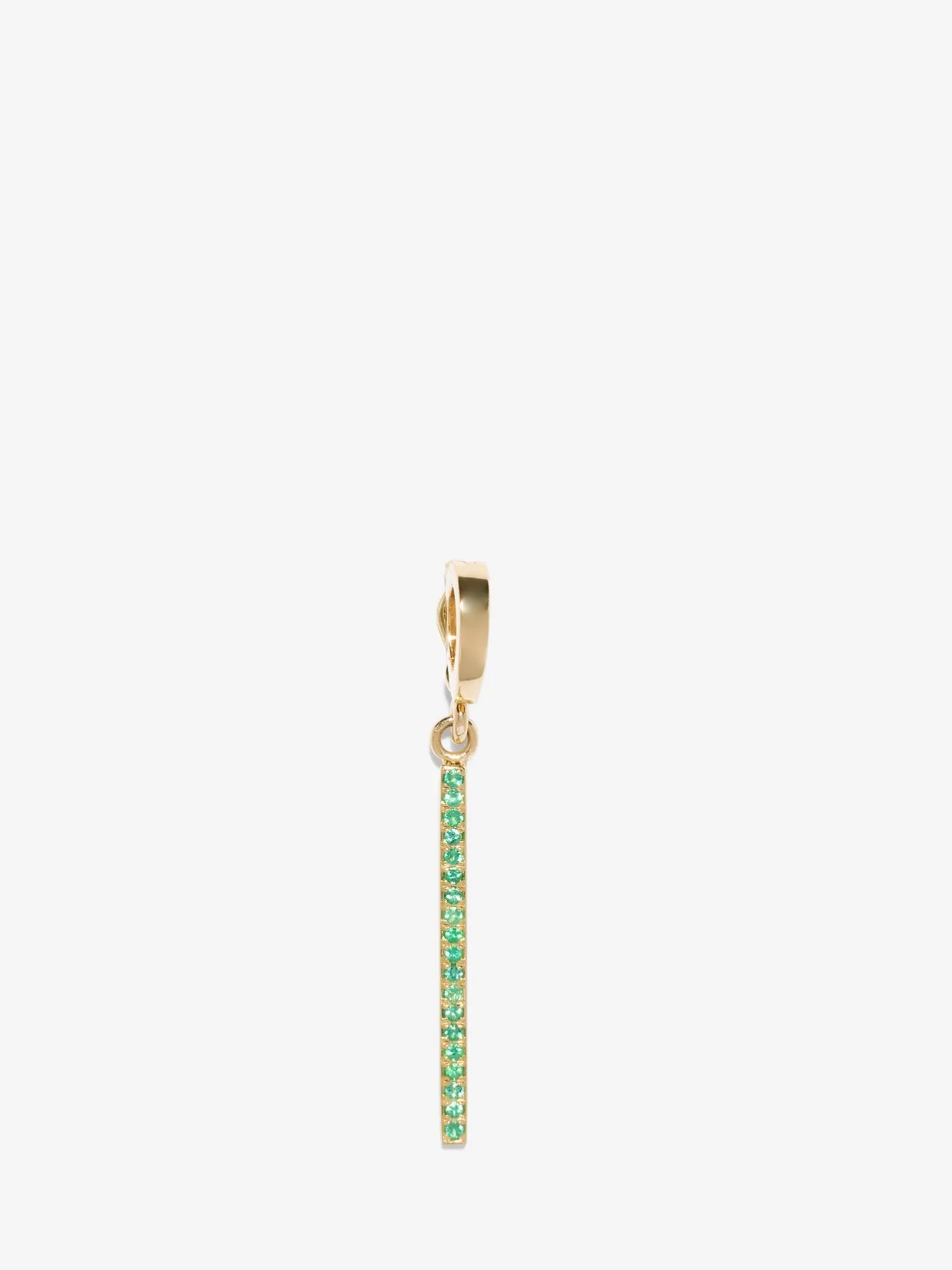 Light Beam Emerald Charm<AZLEE Jewelry Store