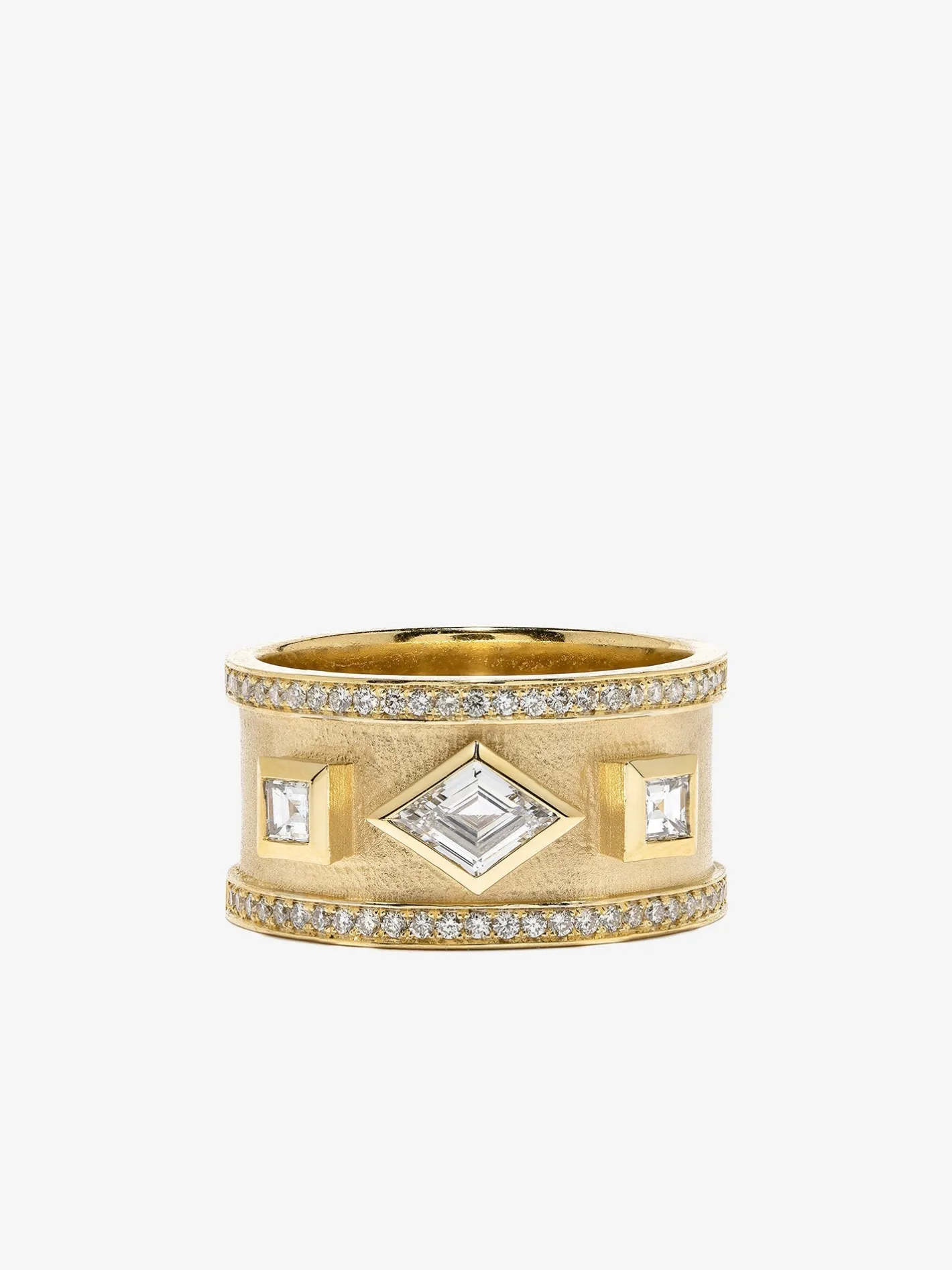 Lozenge Diamond Ring<AZLEE Jewelry Online