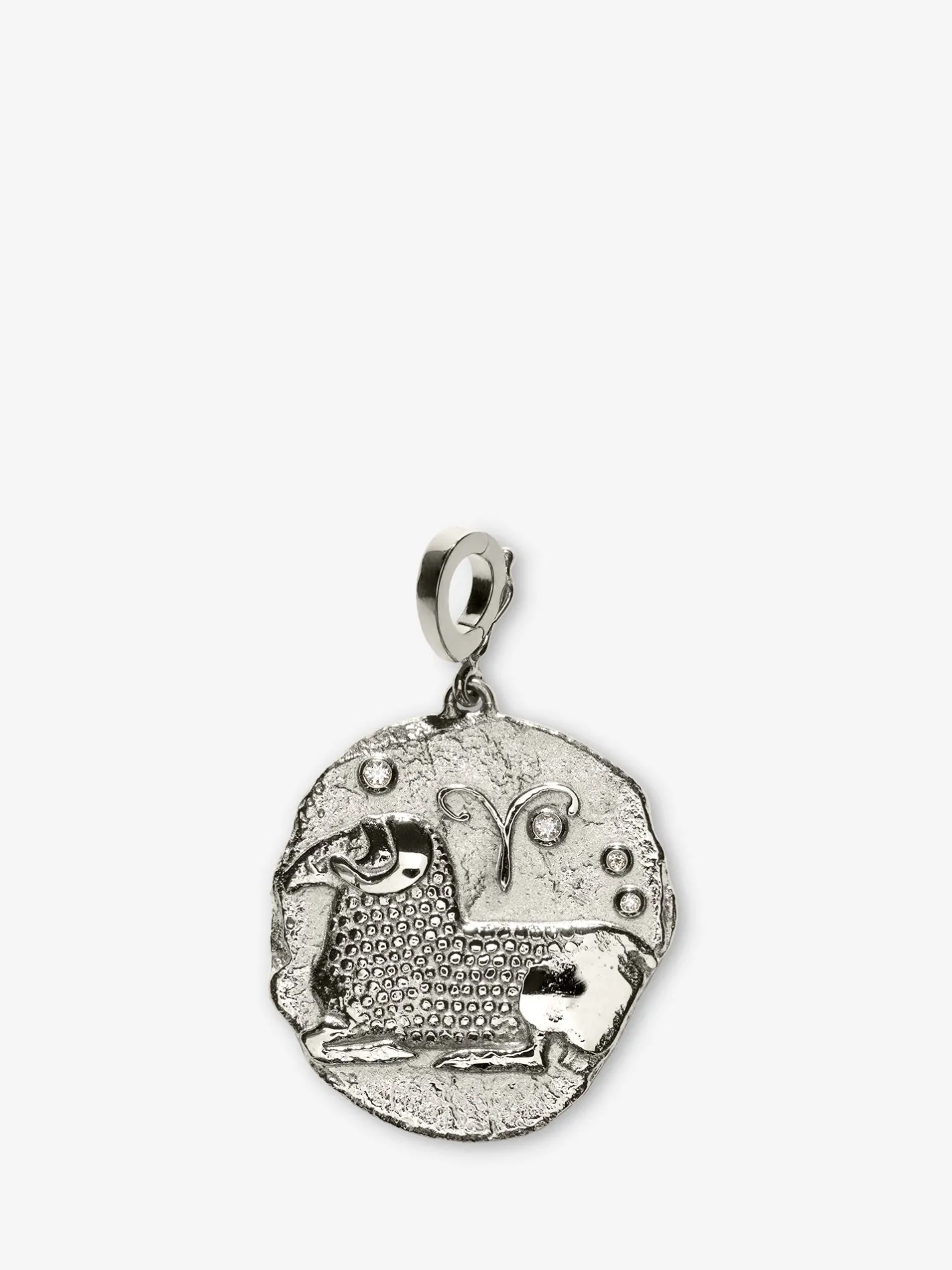 Of The Stars Aries Large Coin Charm<AZLEE Jewelry Outlet