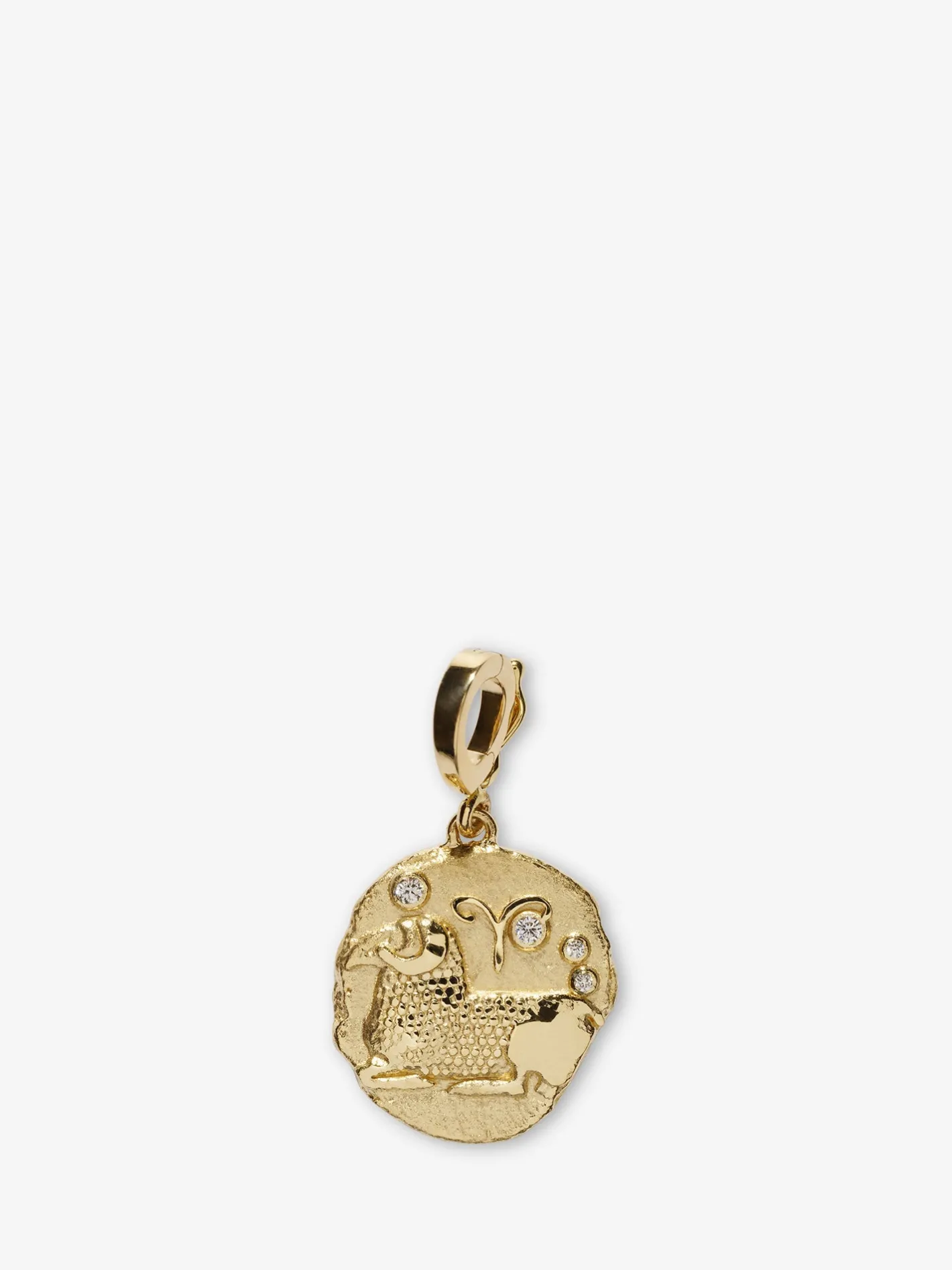 Of The Stars Aries Small Coin Charm<AZLEE Jewelry Best