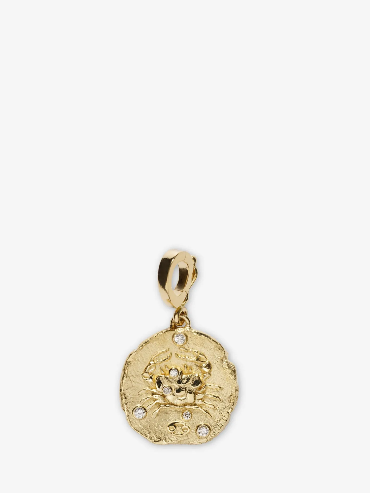 Of The Stars Cancer Small Coin Charm<AZLEE Jewelry Store