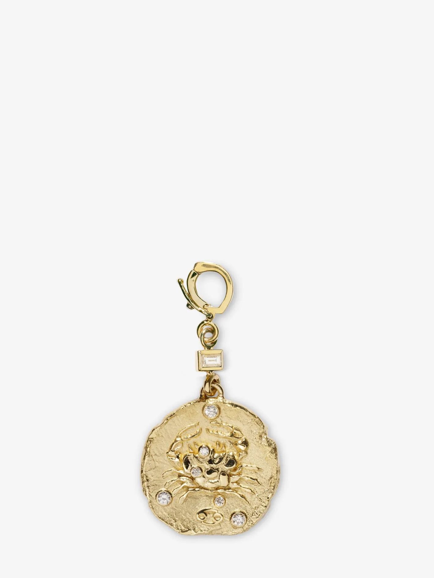 Of The Stars Cancer Small Coin Charm<AZLEE Jewelry Store