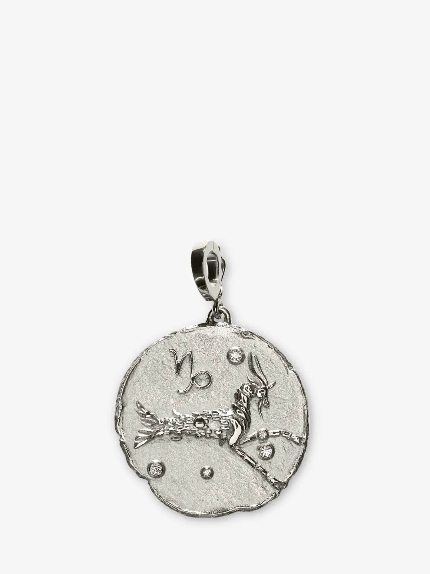 Of The Stars Capricorn Large Coin Charm<AZLEE Jewelry Cheap