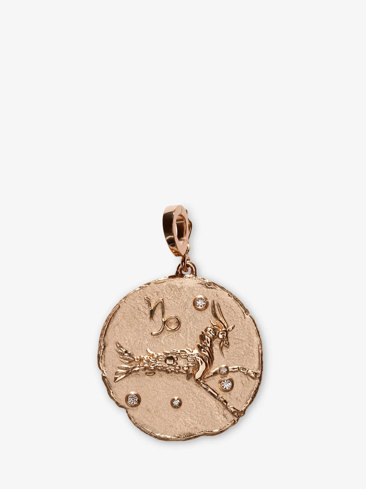 Of The Stars Capricorn Large Coin Charm<AZLEE Jewelry Cheap