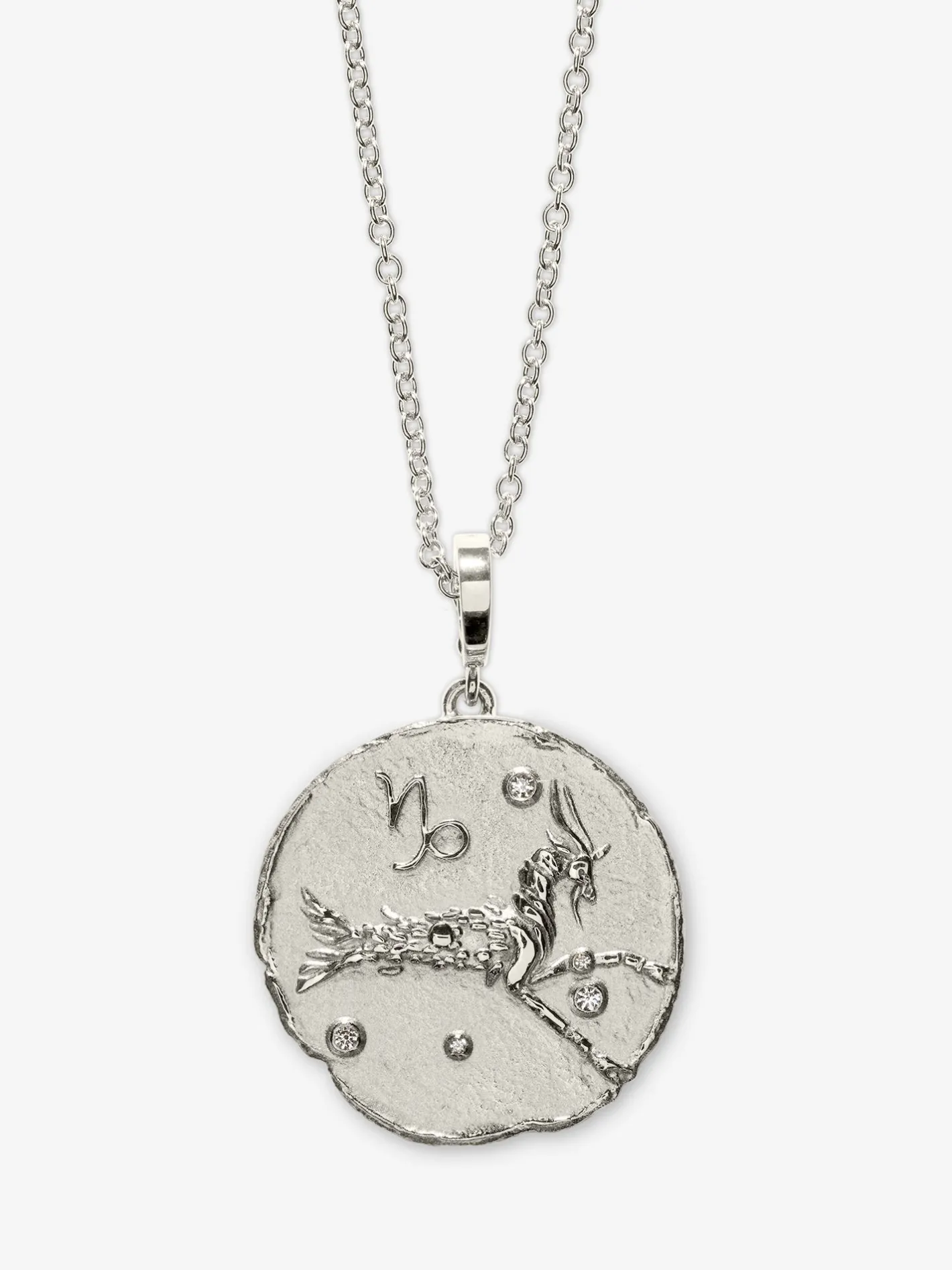 Of The Stars Capricorn Large Coin Charm<AZLEE Jewelry Cheap