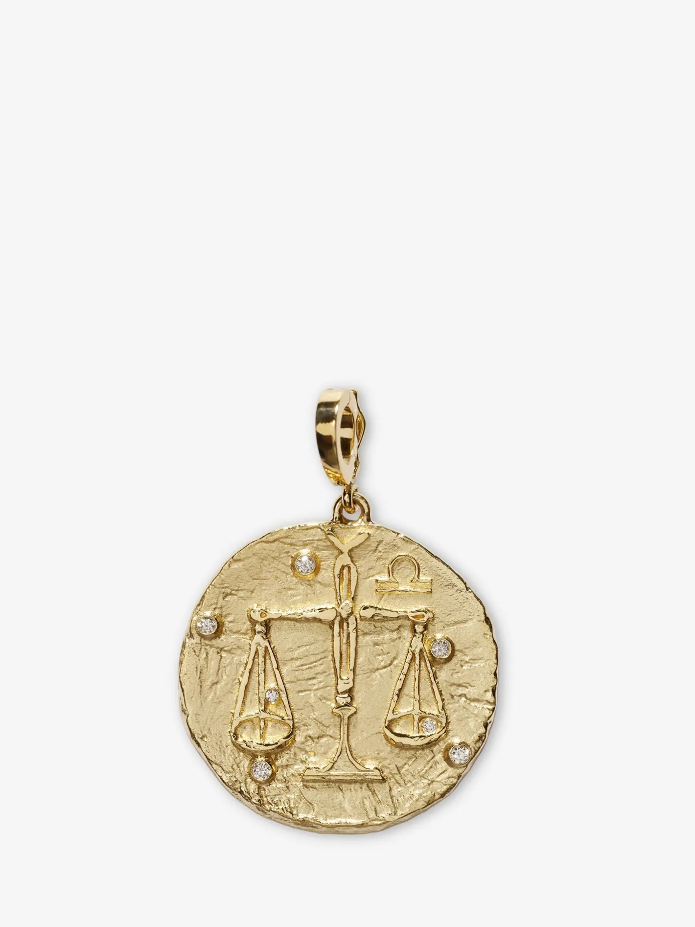 Of The Stars Libra Large Coin Charm<AZLEE Jewelry Outlet