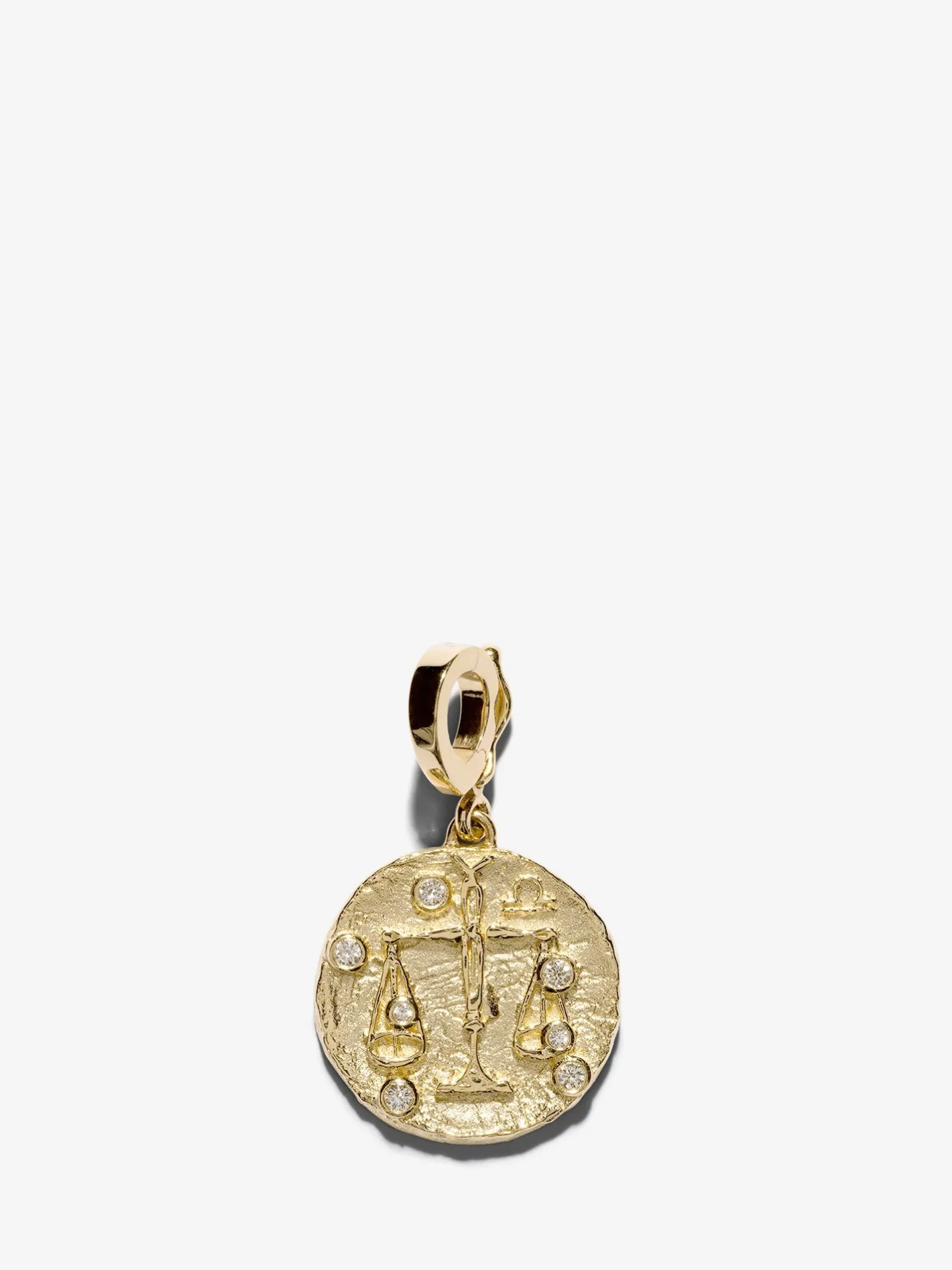 Of The Stars Libra Small Coin Charm<AZLEE Jewelry Discount