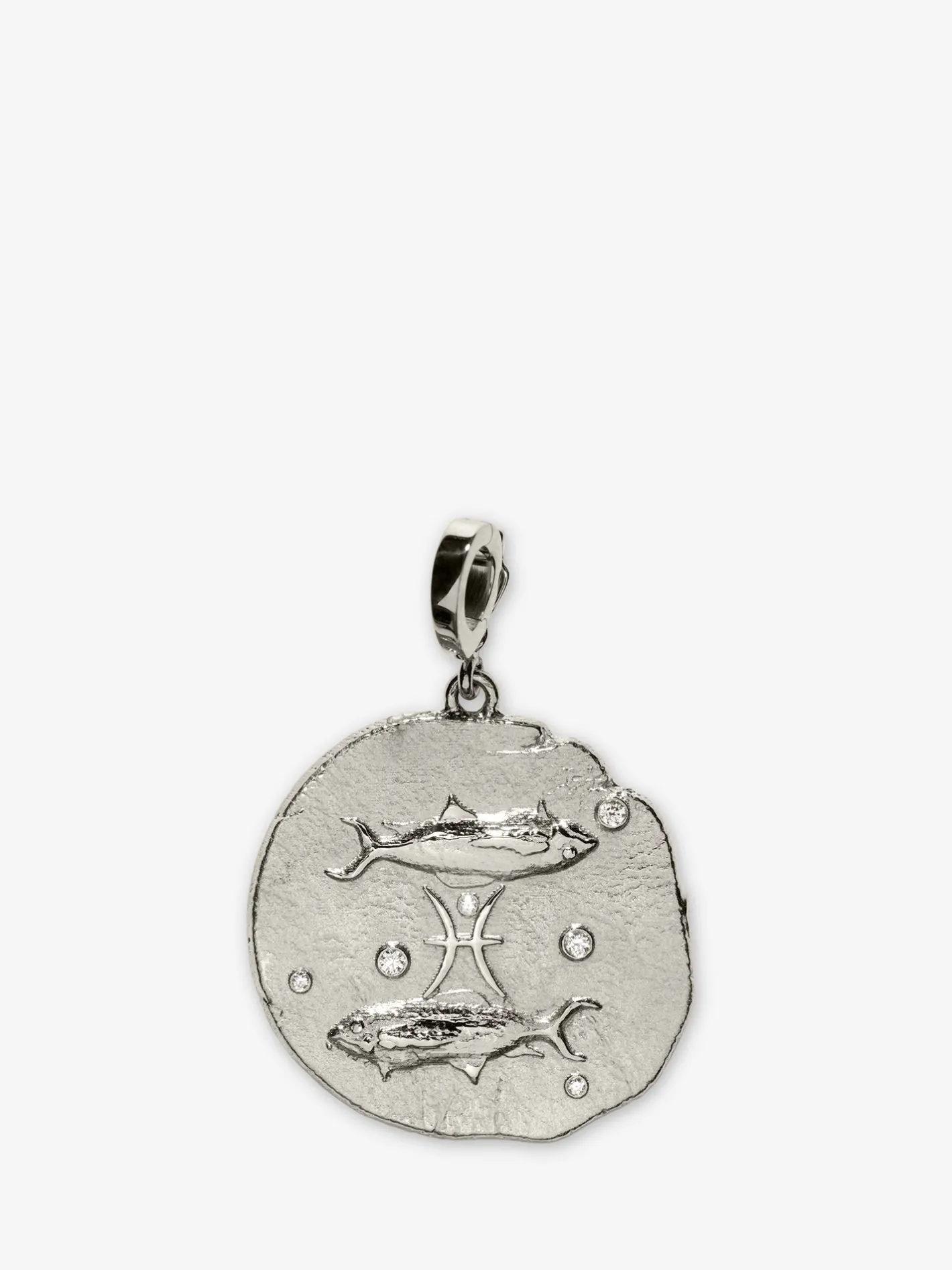 Of The Stars Pisces Large Coin Charm<AZLEE Jewelry Best