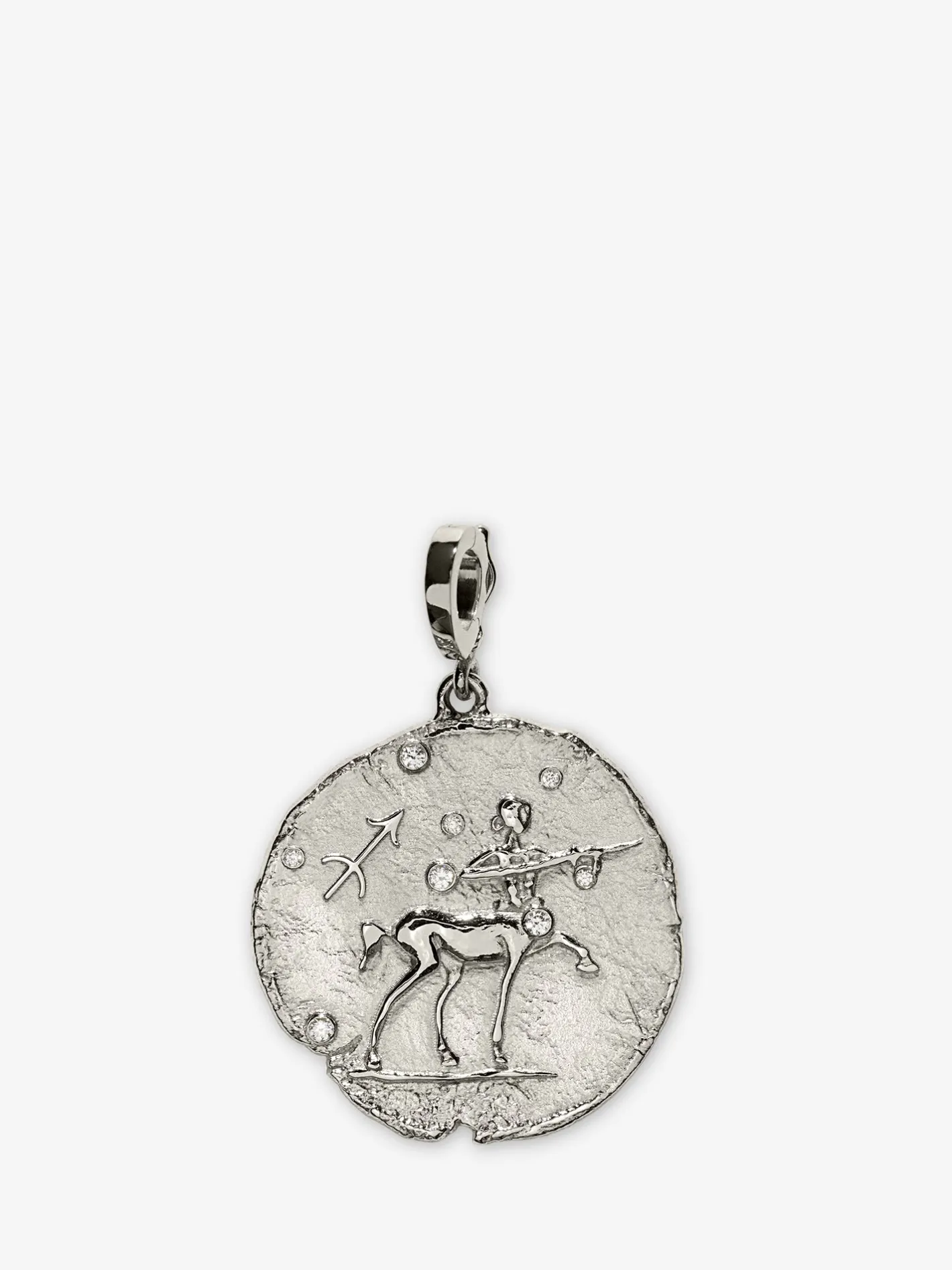 Of The Stars Sagittarius Large Coin Charm<AZLEE Jewelry Fashion