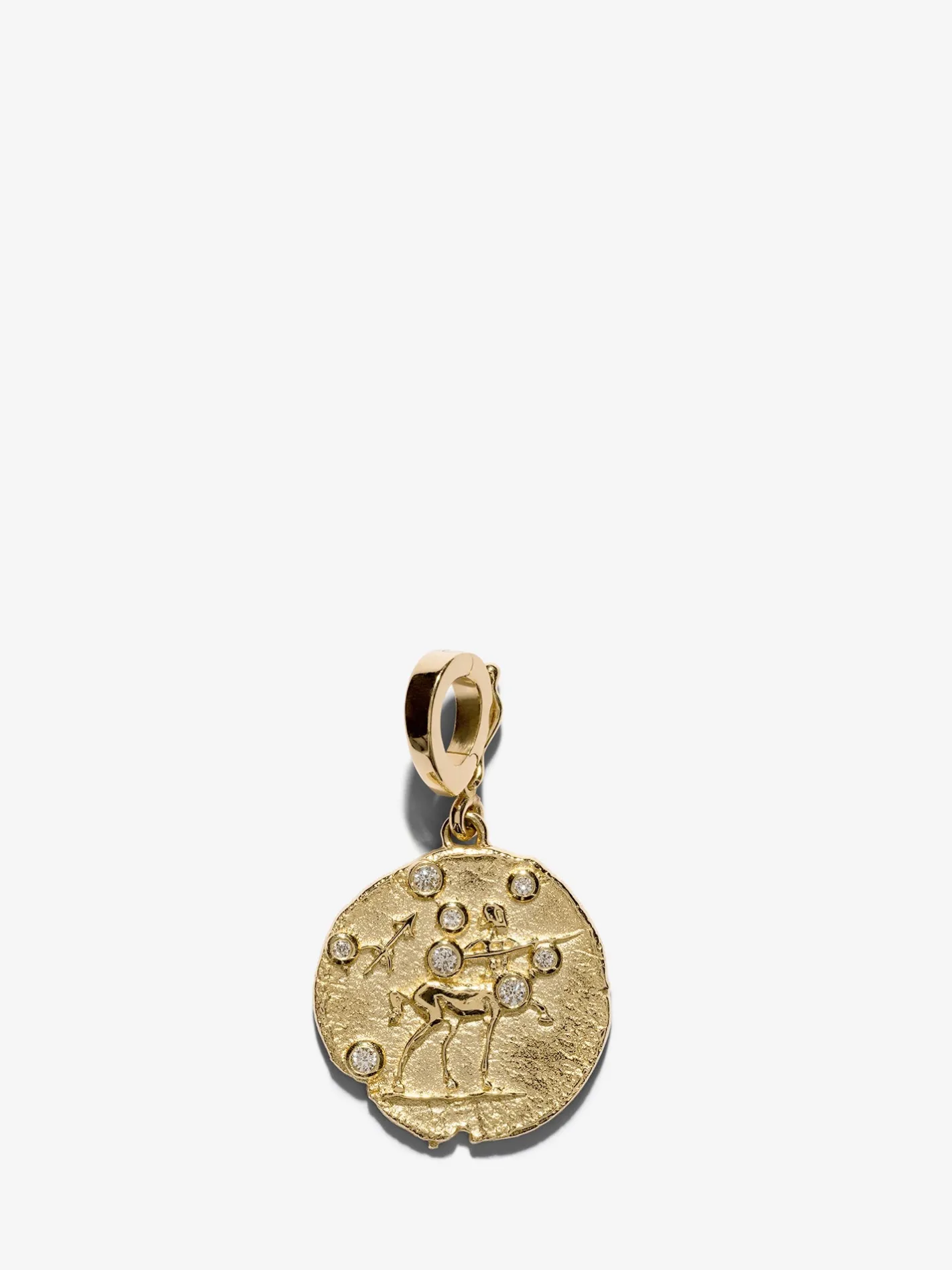 Of The Stars Sagittarius Small Coin Charm<AZLEE Jewelry Online