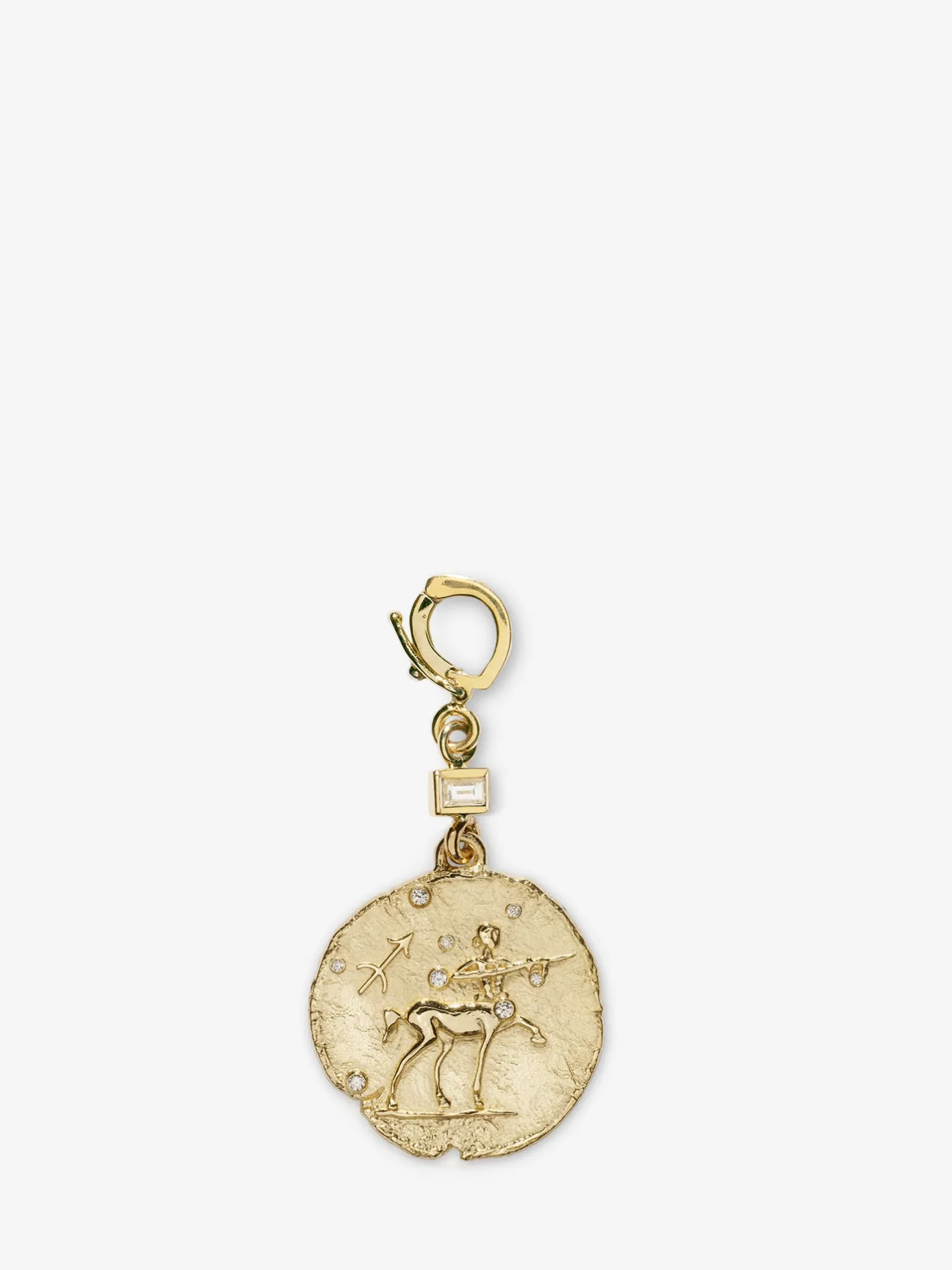 Of The Stars Sagittarius Small Coin Charm<AZLEE Jewelry Online