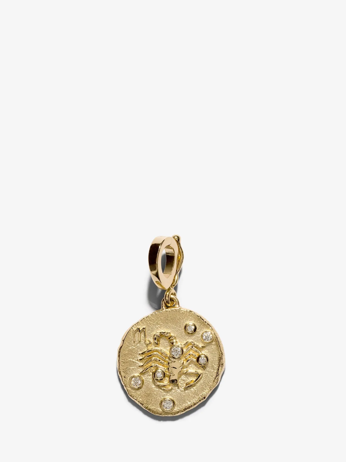 Of The Stars Scorpio Small Coin Charm<AZLEE Jewelry New
