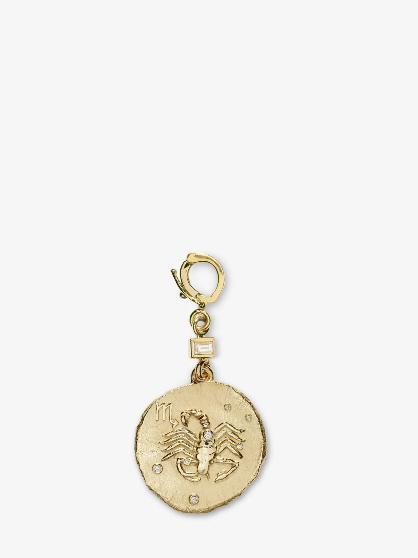 Of The Stars Scorpio Small Coin Charm<AZLEE Jewelry New