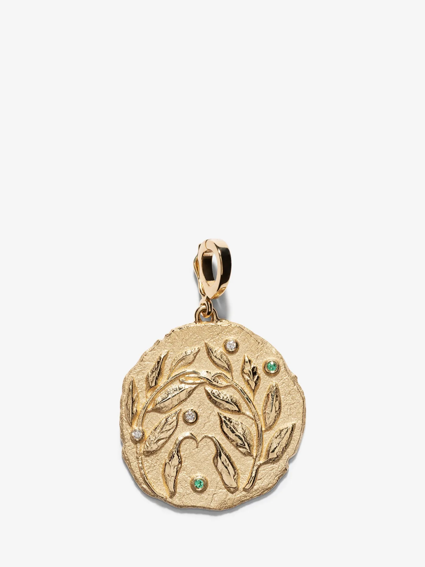 Olive Branch Large Coin<AZLEE Jewelry Best