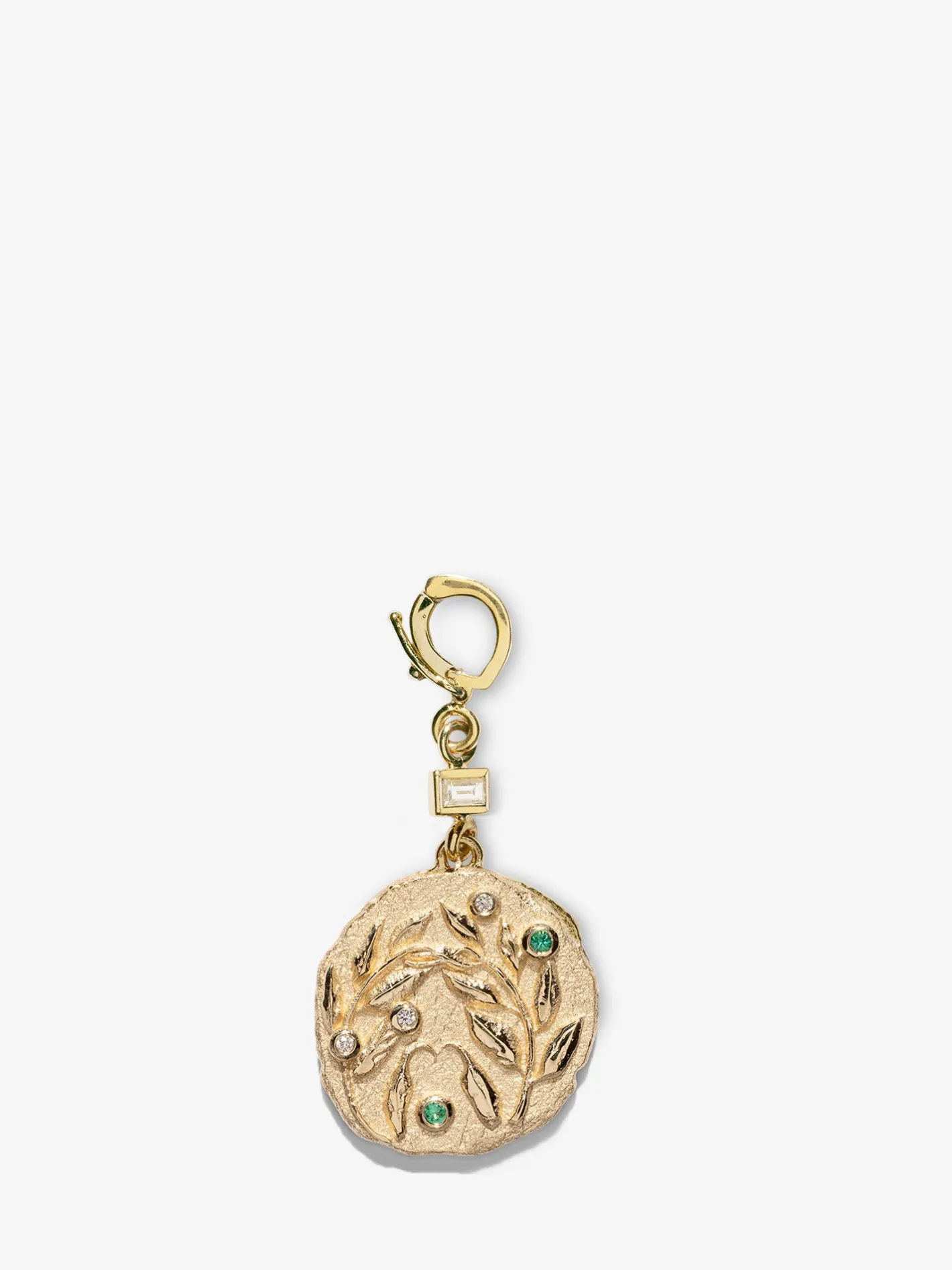 Olive Branch Small Coin<AZLEE Jewelry Shop