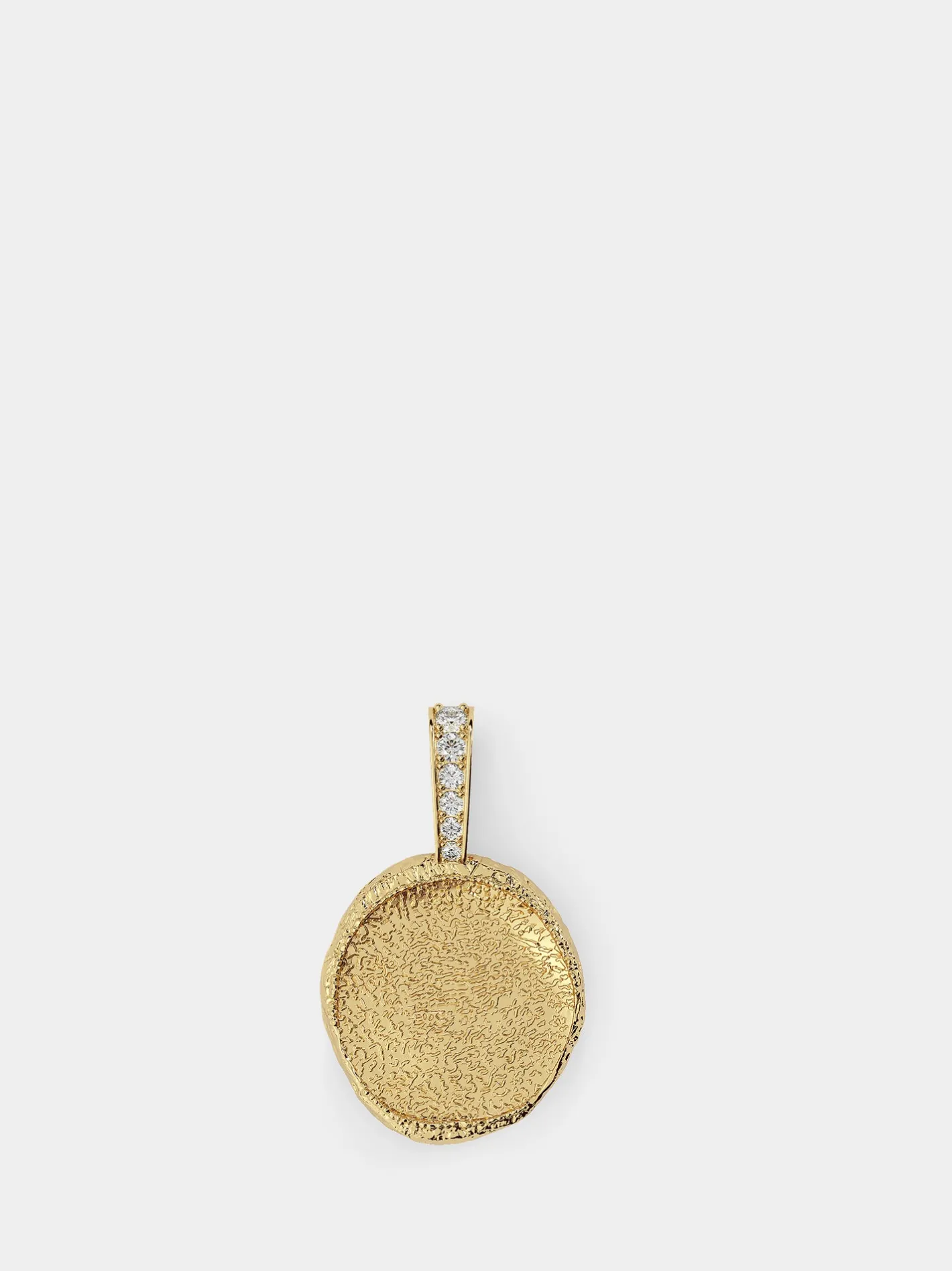 Paw Print Coin in Yellow Gold<AZLEE Jewelry Cheap