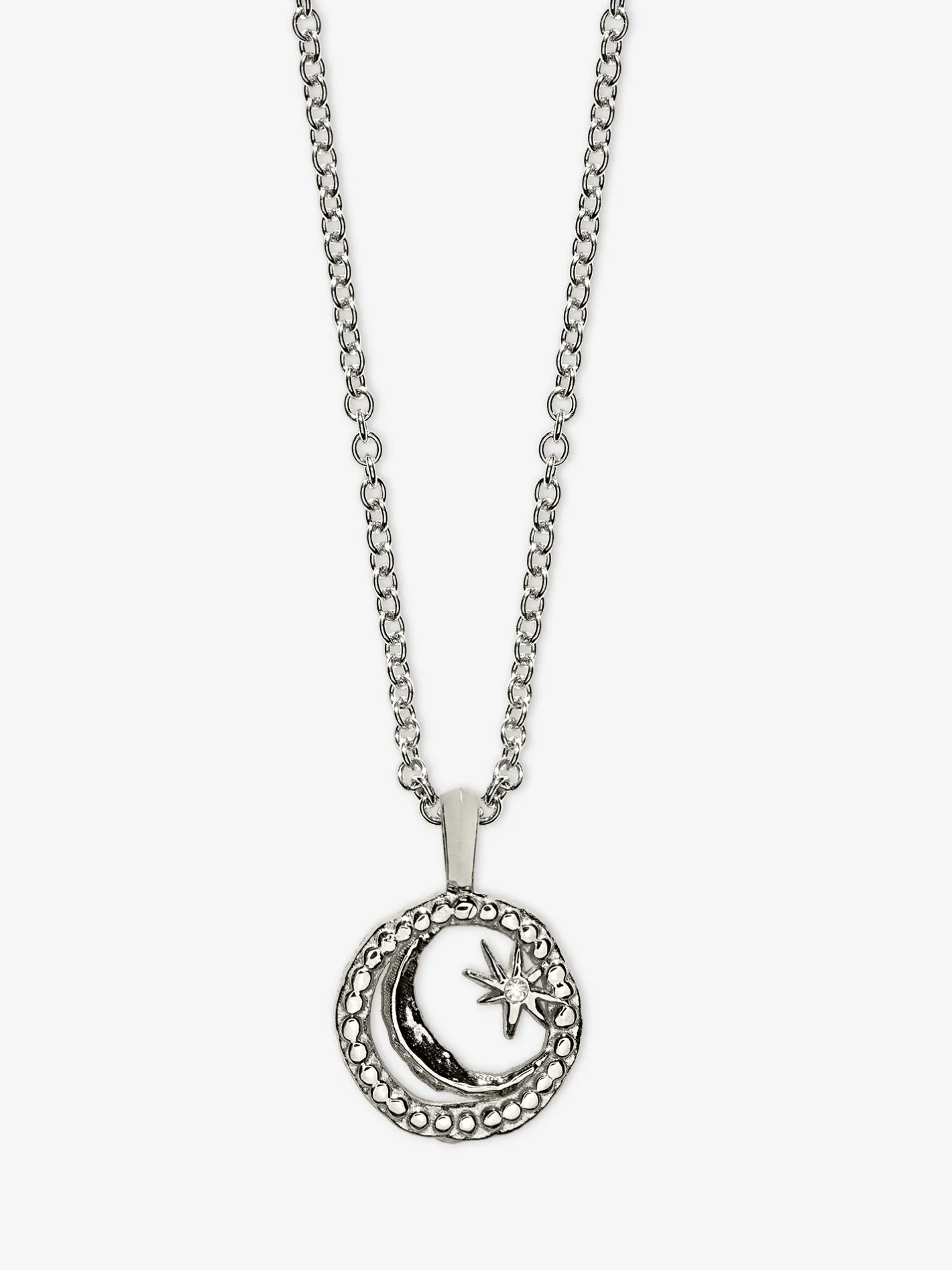 Petite Cosmic Coin Necklace<AZLEE Jewelry Best