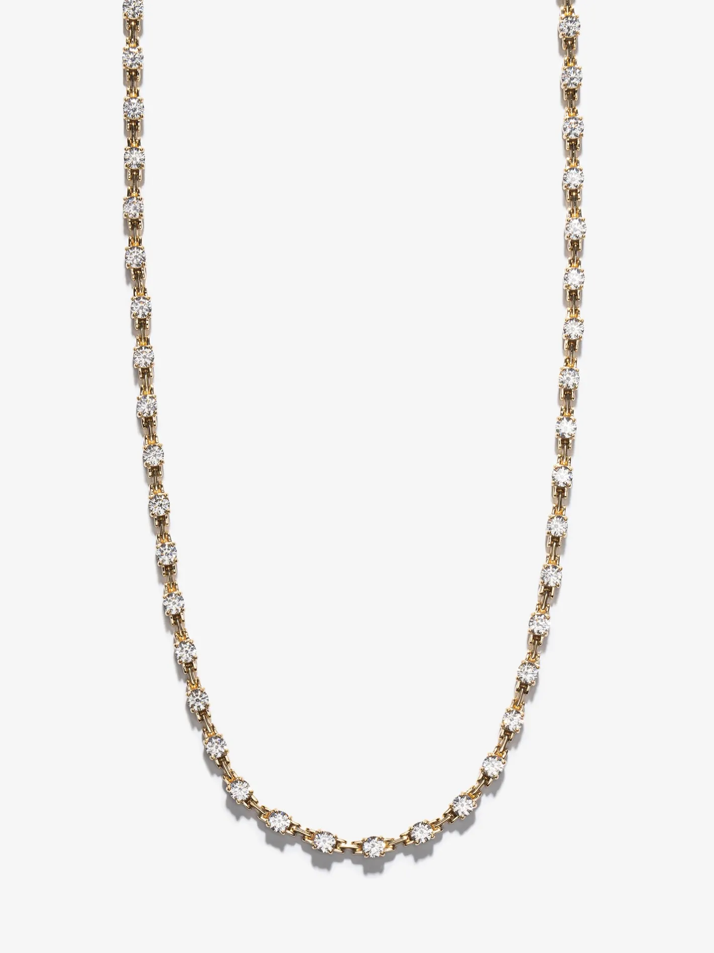 Pirouette Large All Over Diamond Necklace<AZLEE Jewelry Flash Sale