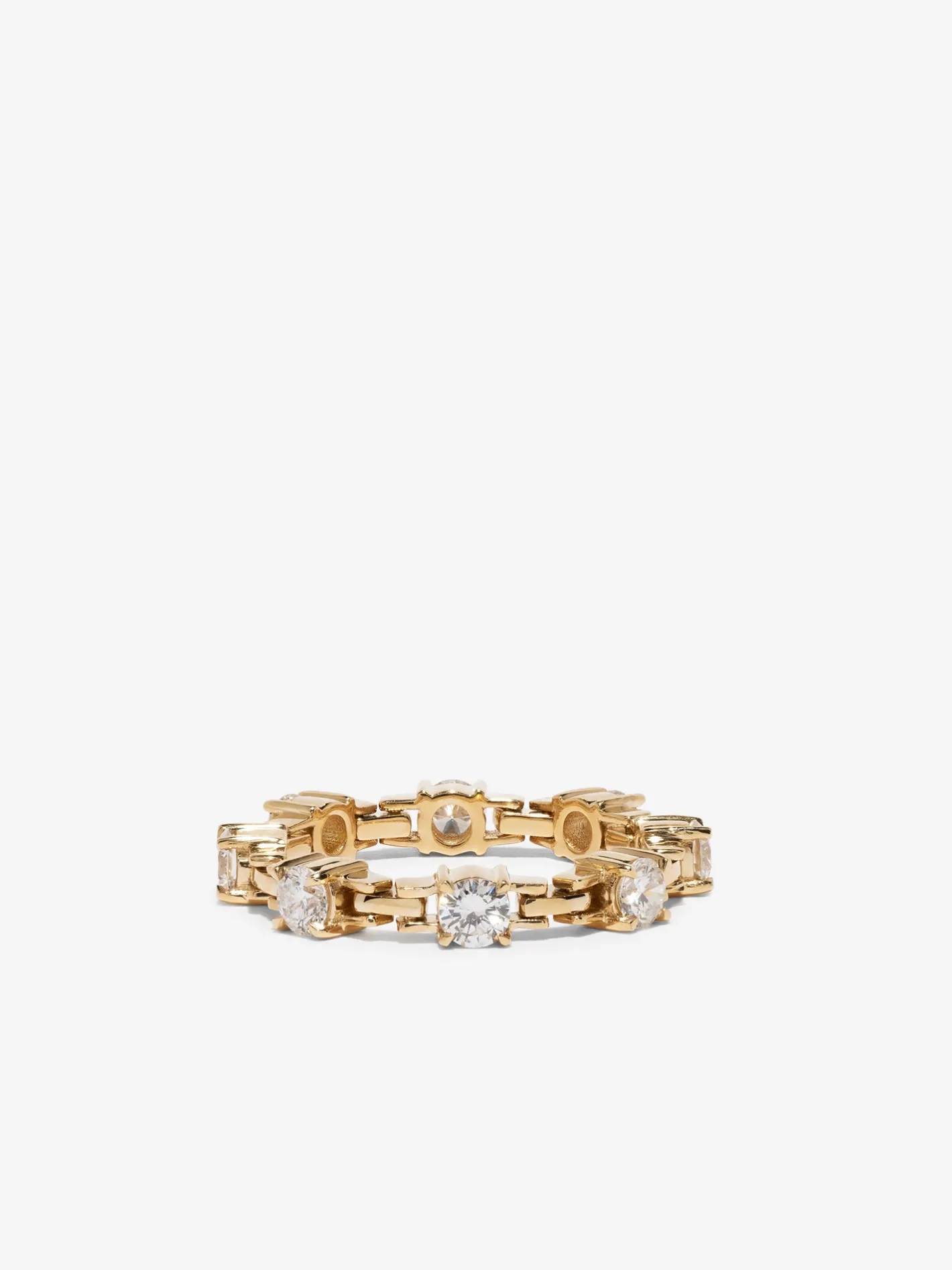 Pirouette Large Diamond Band<AZLEE Jewelry Shop