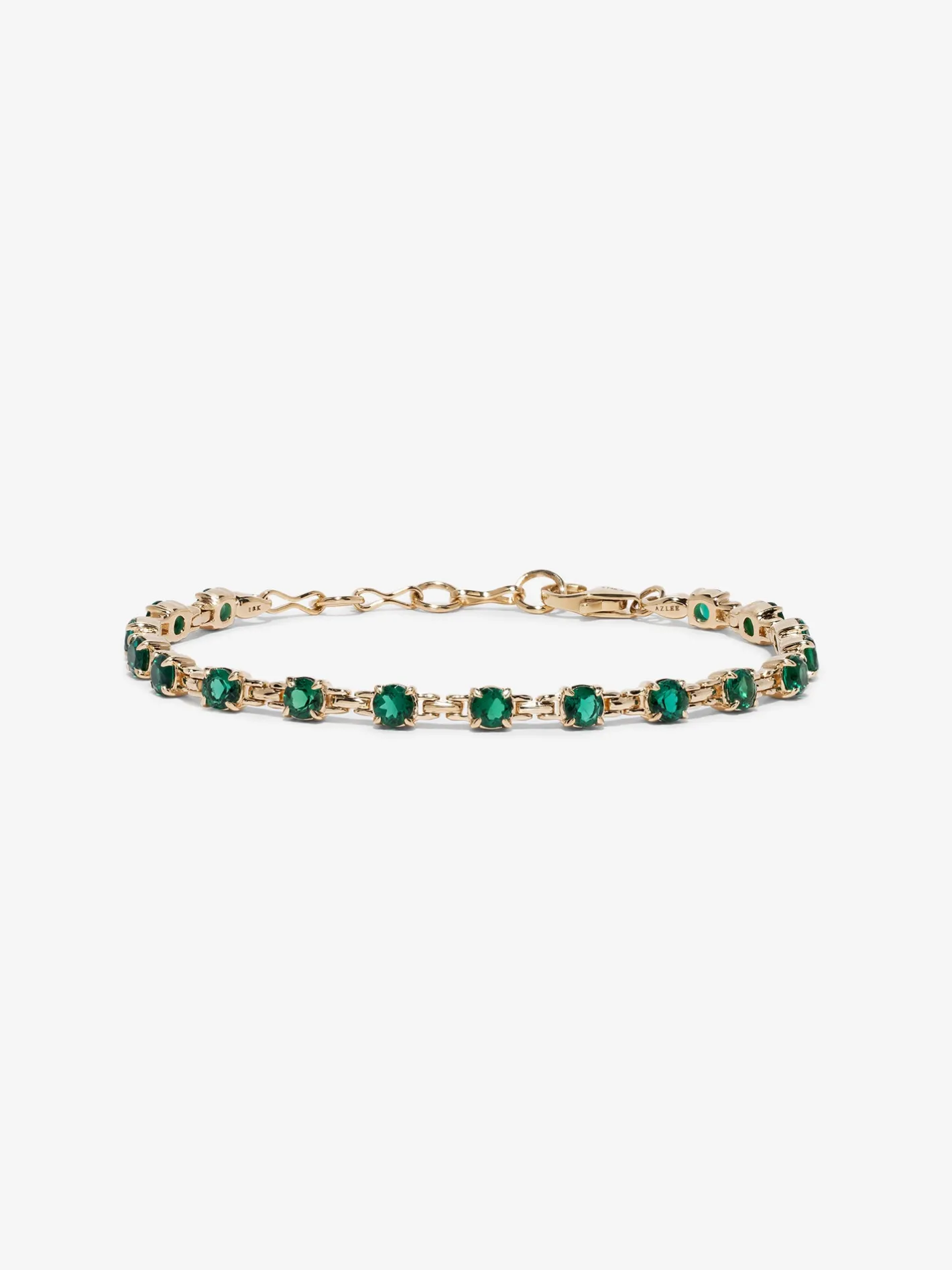 Pirouette Large Emerald Bracelet<AZLEE Jewelry Cheap