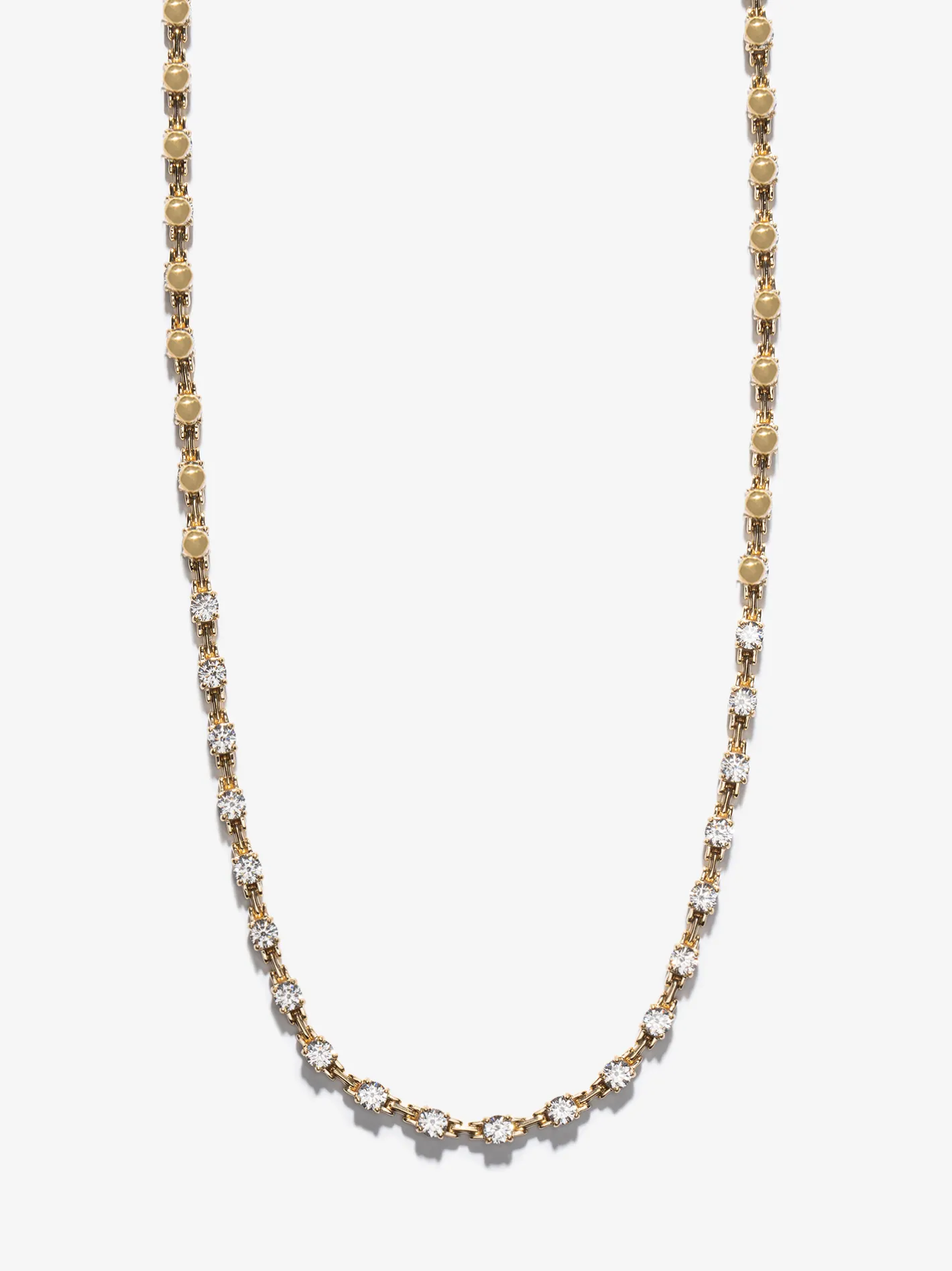 Pirouette Large Front Diamond Necklace<AZLEE Jewelry Online