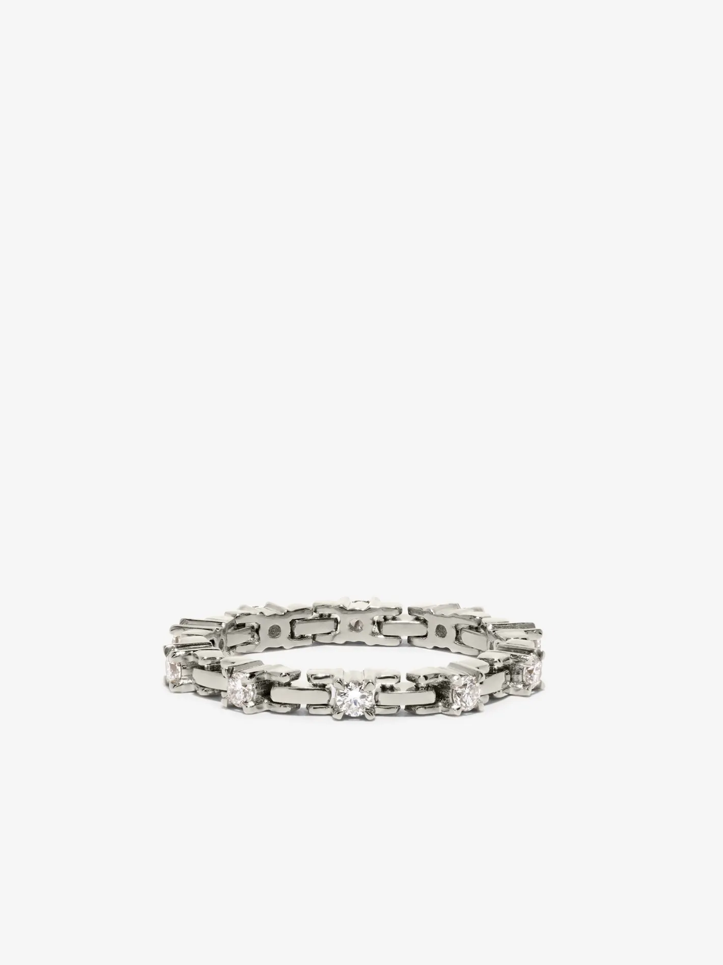 Pirouette Small Diamond Band<AZLEE Jewelry Sale