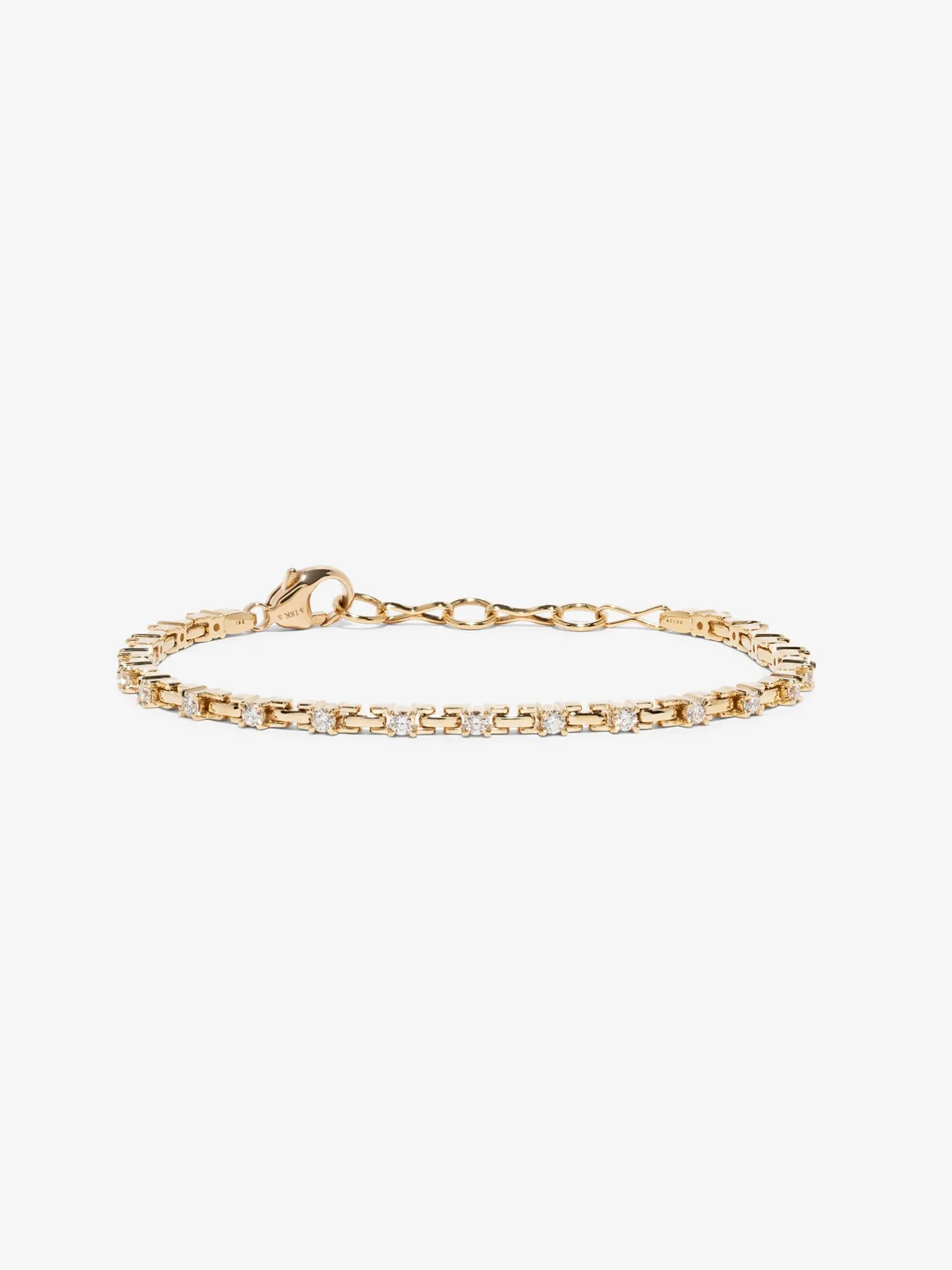 Pirouette Small Diamond Bracelet<AZLEE Jewelry Hot