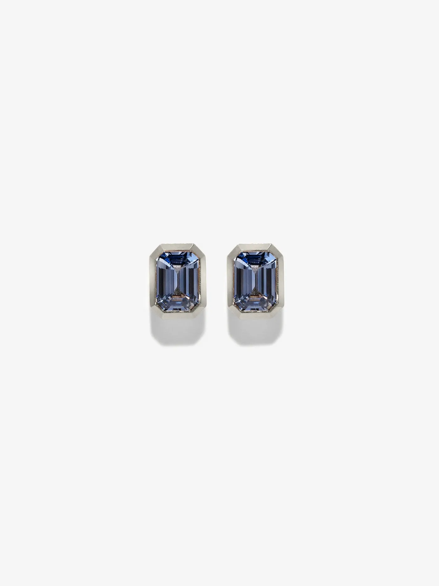 Rich Medium Sapphire Studs<AZLEE Jewelry Shop