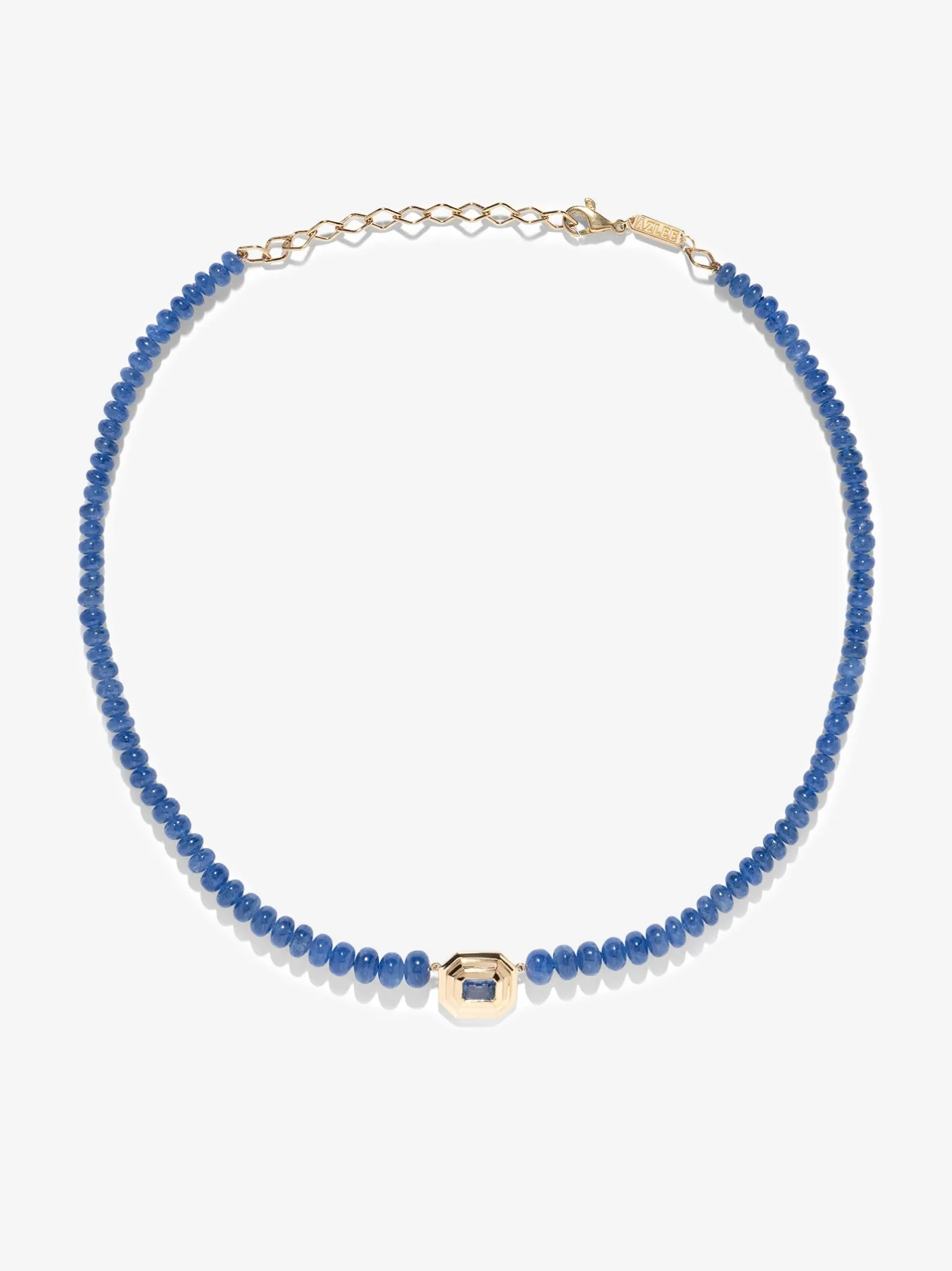 Rich Sapphire Bead Staircase Necklace<AZLEE Jewelry Best Sale