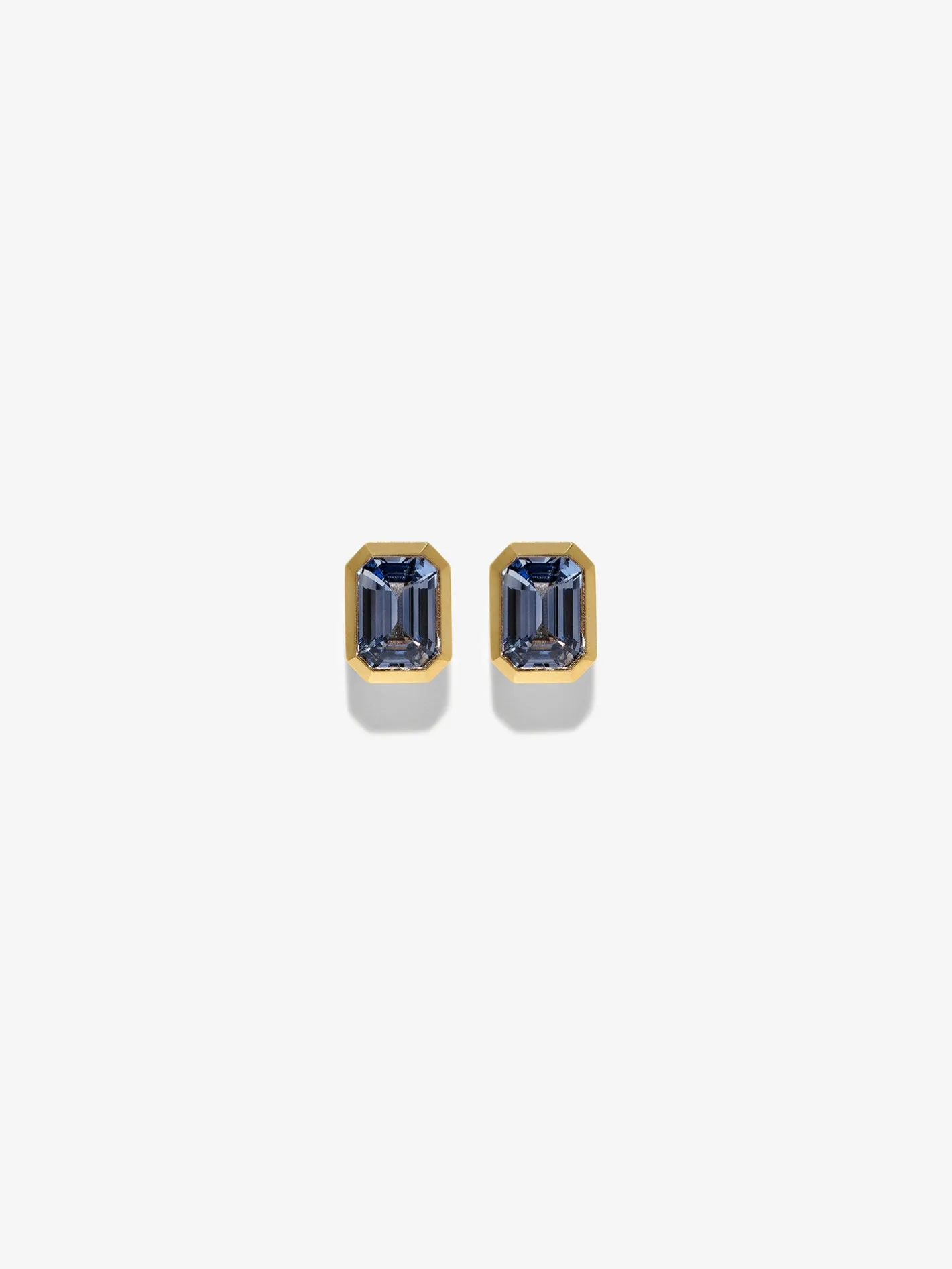 Rich Small Sapphire Studs<AZLEE Jewelry Cheap