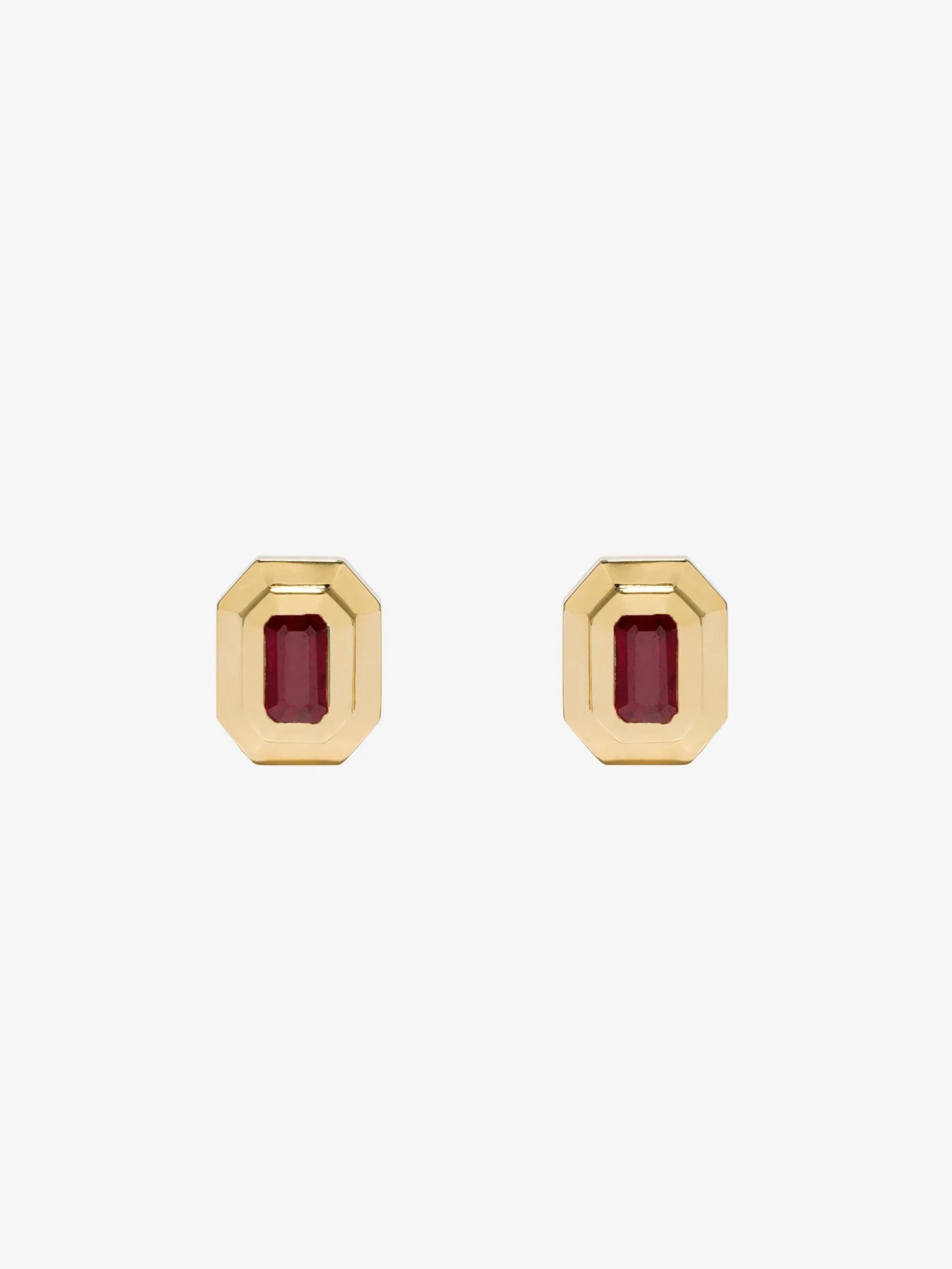 Ruby Staircase Studs<AZLEE Jewelry Discount