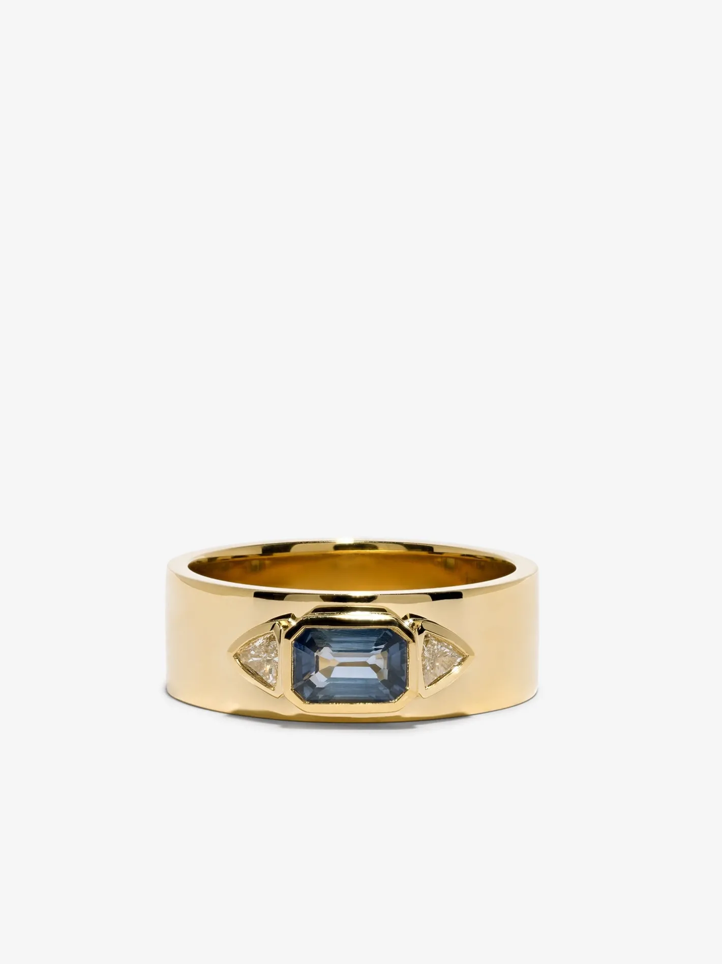 Sapphire NESW Diamond Ring<AZLEE Jewelry Best