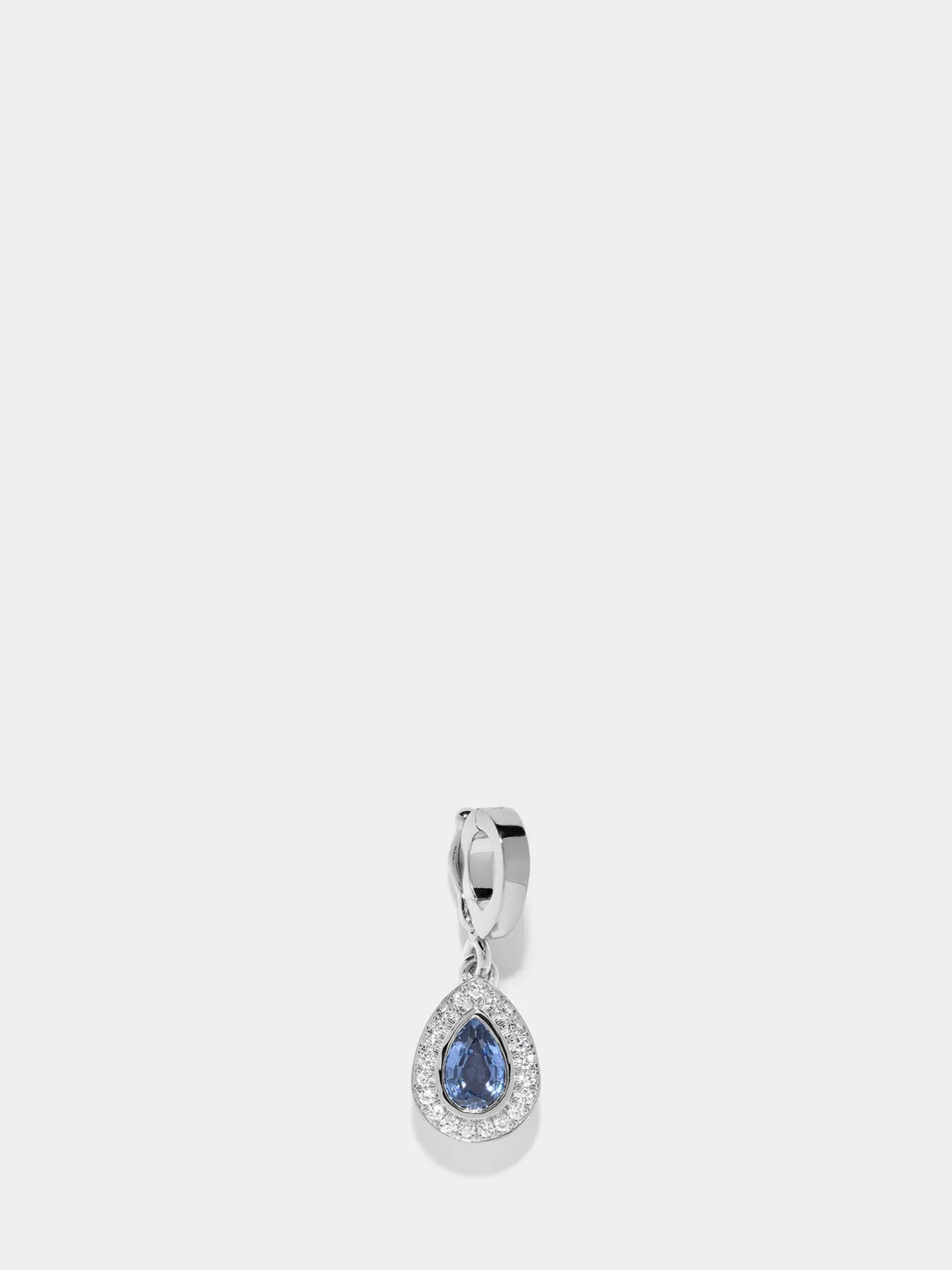 Silhouette Medium Sapphire Pear Charm<AZLEE Jewelry Hot