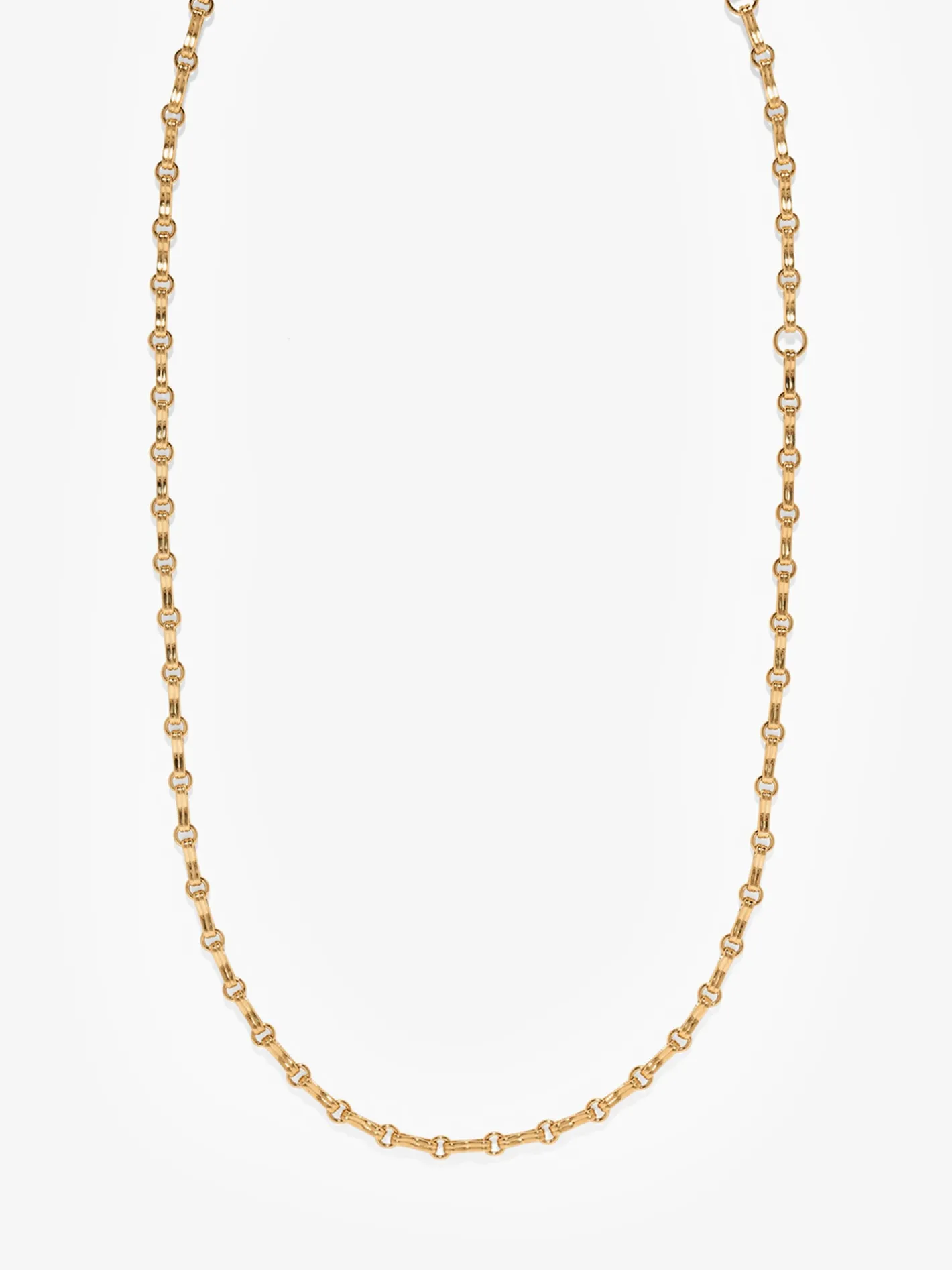 Small Motif Double Link Chain<AZLEE Jewelry Fashion